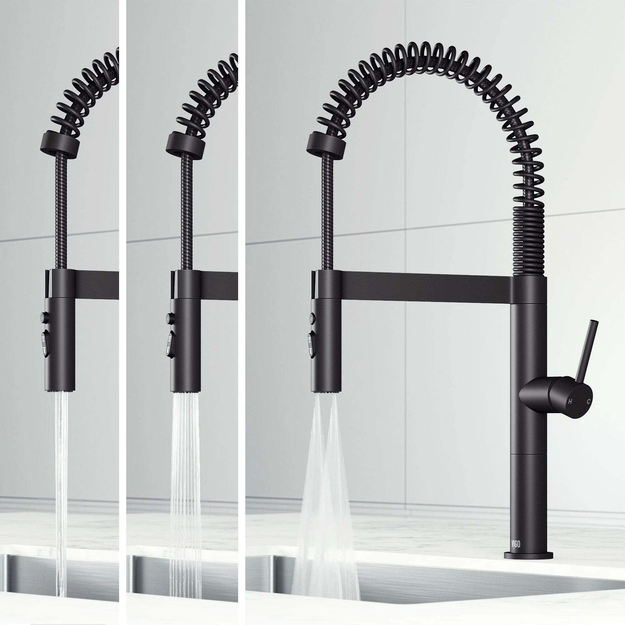 Edison Pro Pull-Down Spray Kitchen Faucet - Image 18