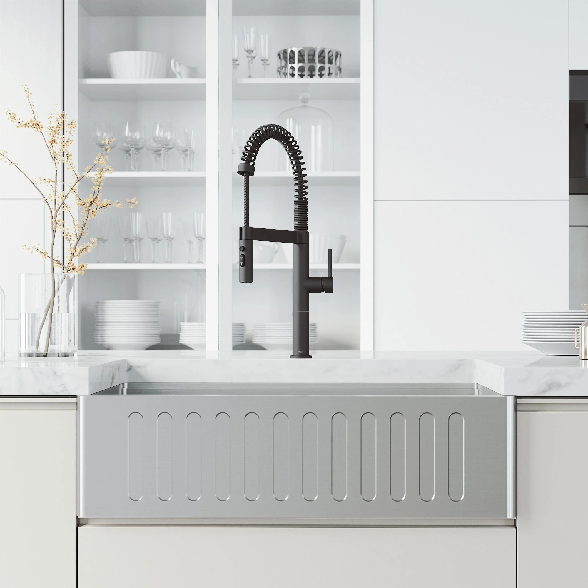 Edison Pro Pull-Down Spray Kitchen Faucet - Image 27