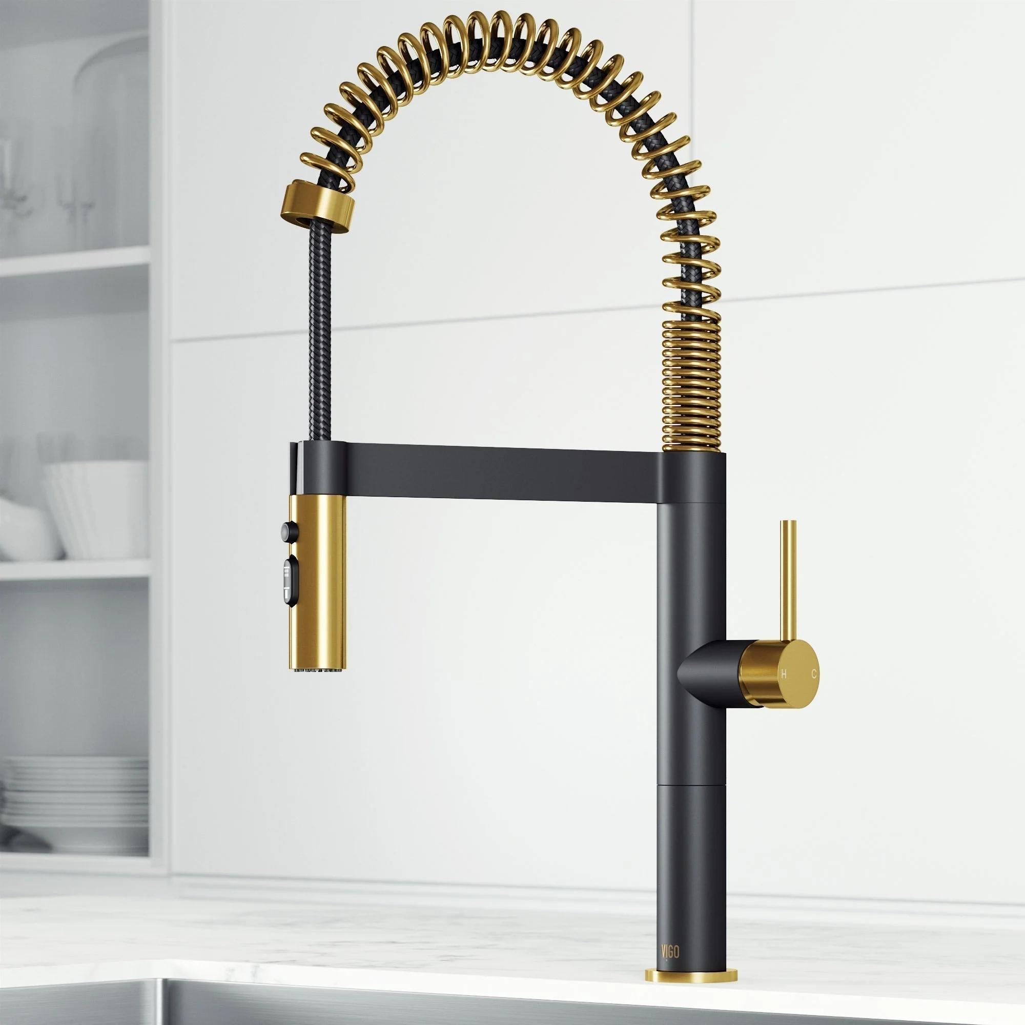 Edison Pro Pull-Down Spray Kitchen Faucet - Image 47