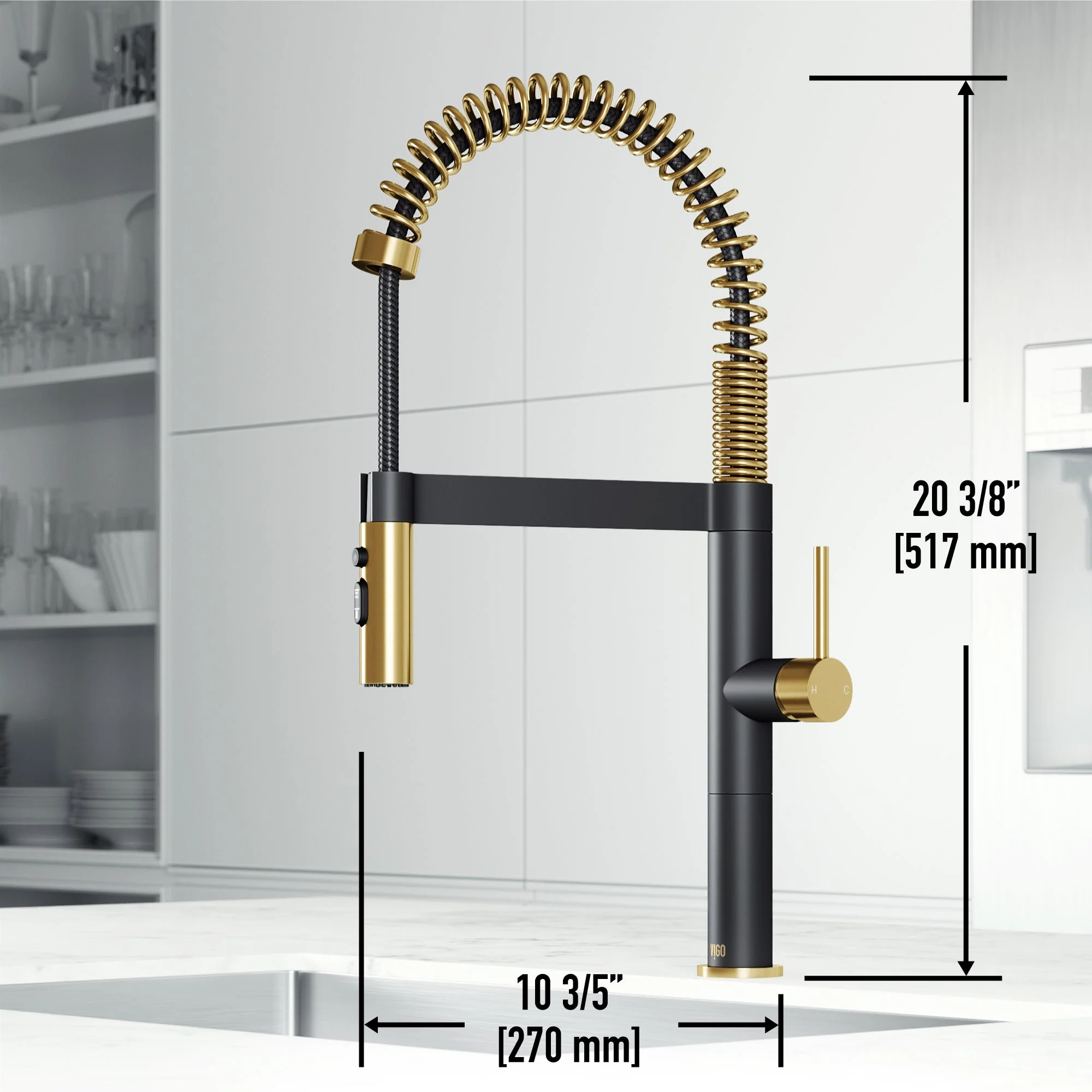 Edison Pro Pull-Down Spray Kitchen Faucet - Image 49