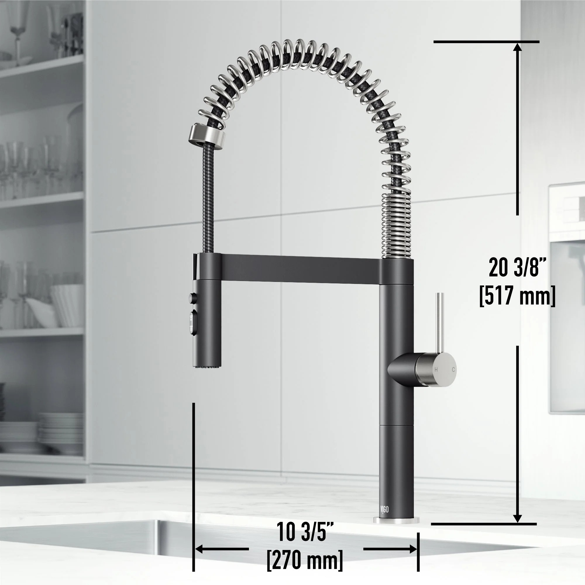 Edison Pro Pull-Down Spray Kitchen Faucet - Image 79