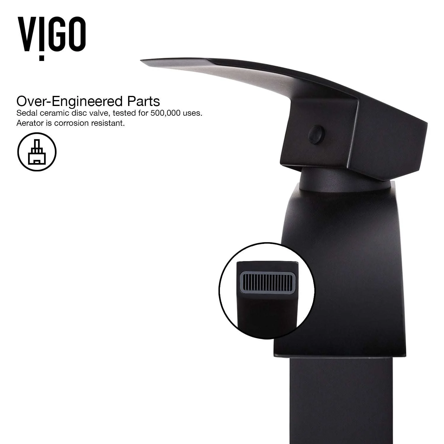 Duris Single Handle Single-Hole Bathroom Vessel Faucet - Image 12