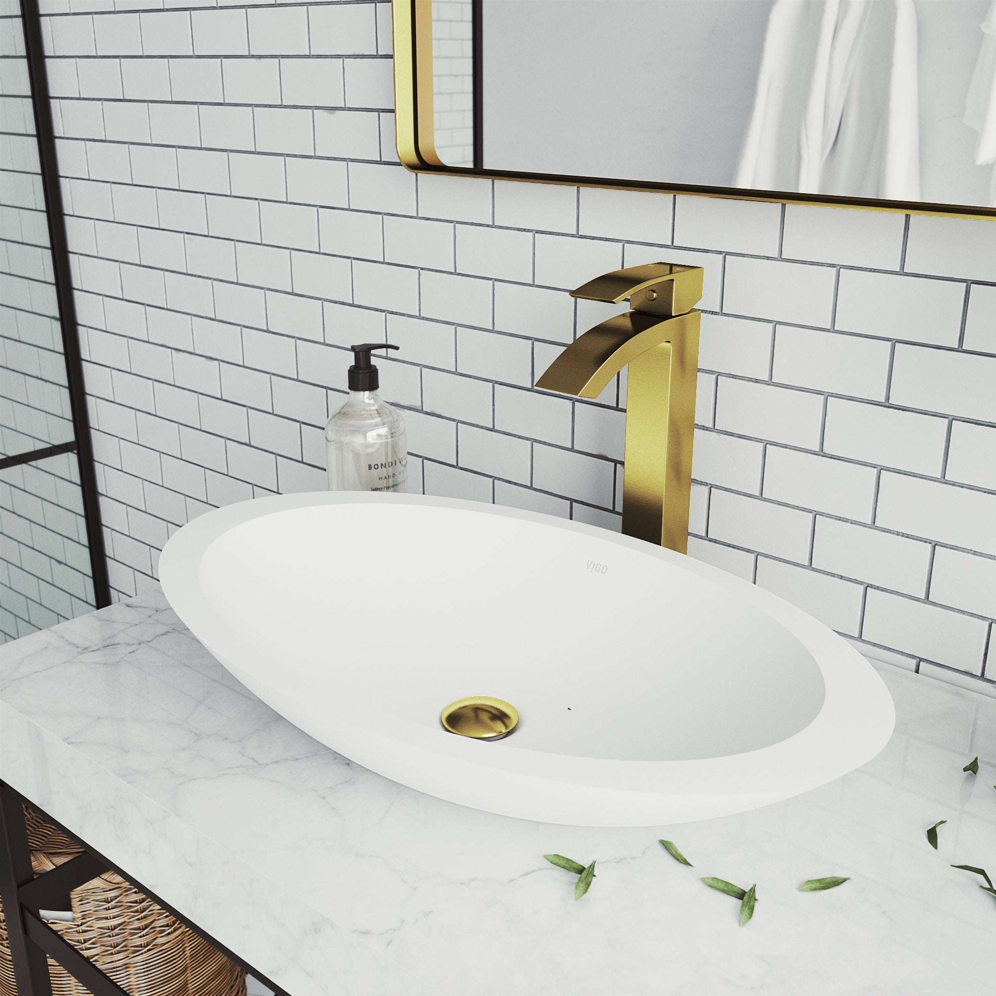 Duris Single Handle Single-Hole Bathroom Vessel Faucet - Image 18