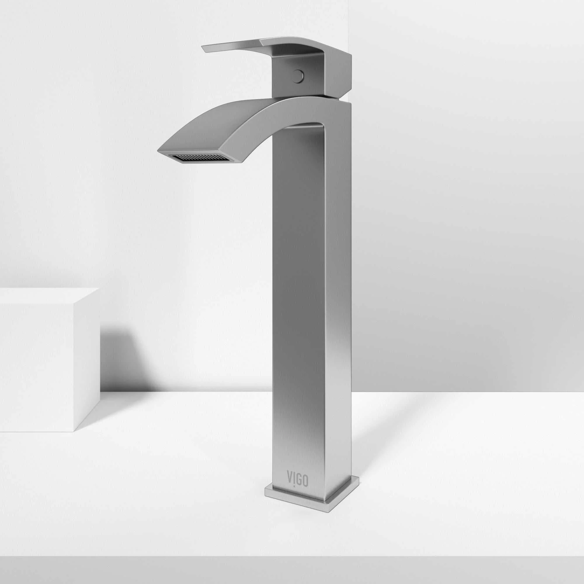Duris Single Handle Single-Hole Bathroom Vessel Faucet - Image 3