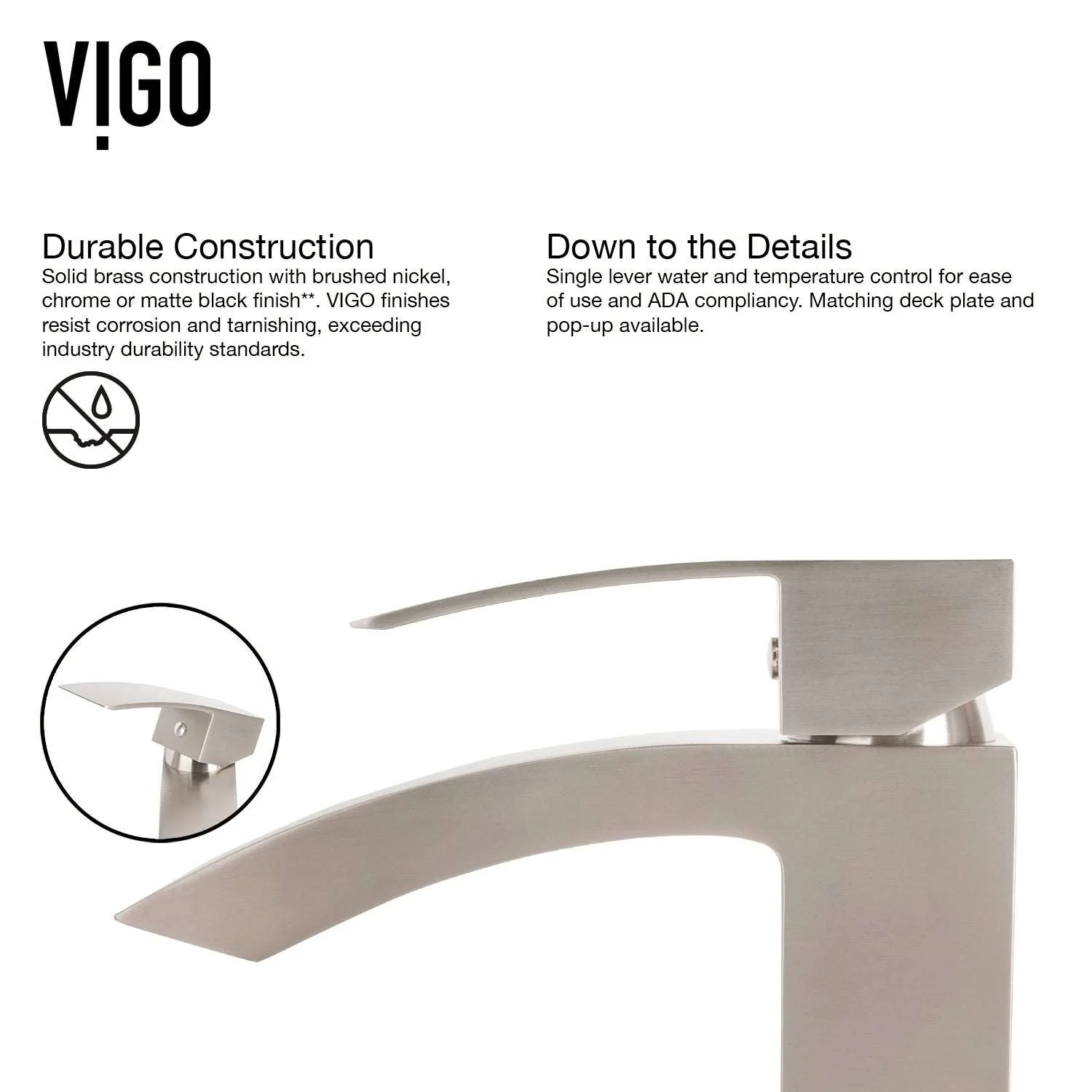 Duris Single Handle Single-Hole Bathroom Vessel Faucet - Image 31