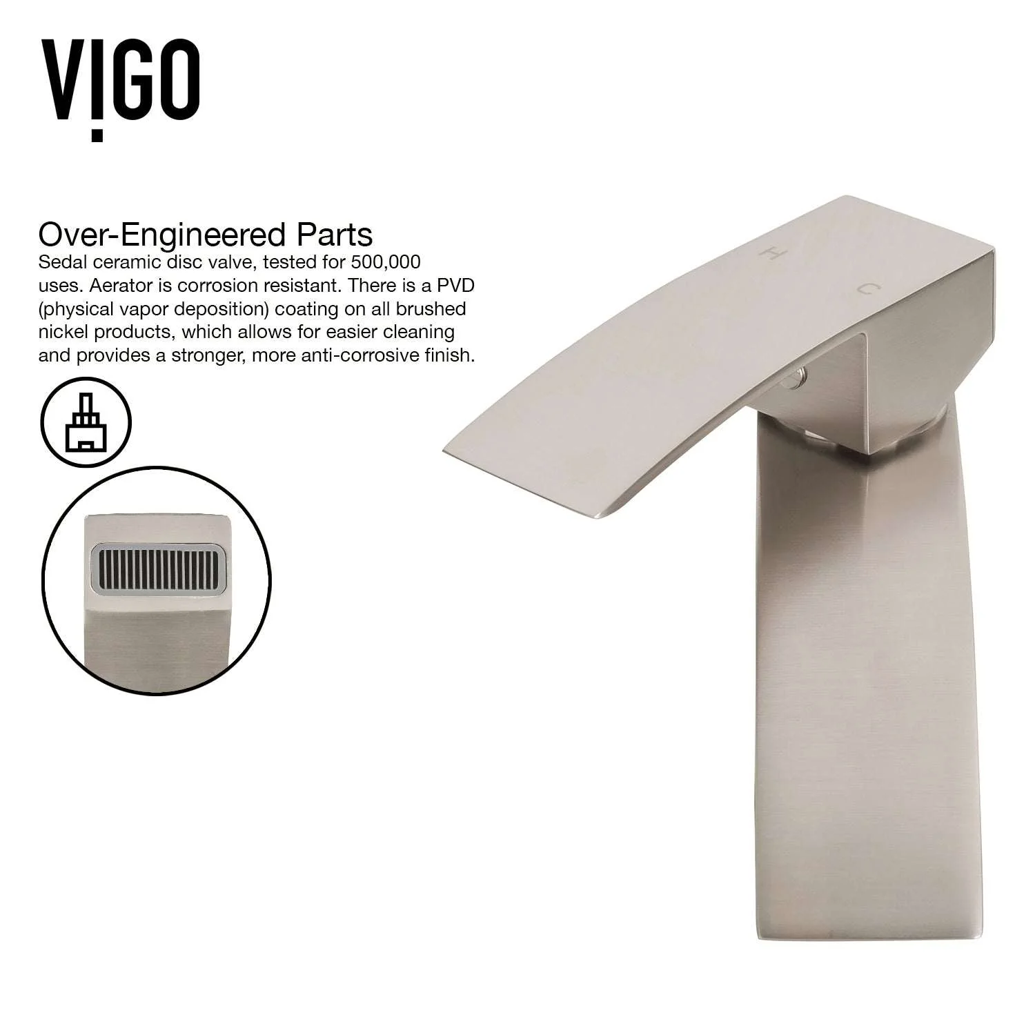 Duris Single Handle Single-Hole Bathroom Vessel Faucet - Image 32
