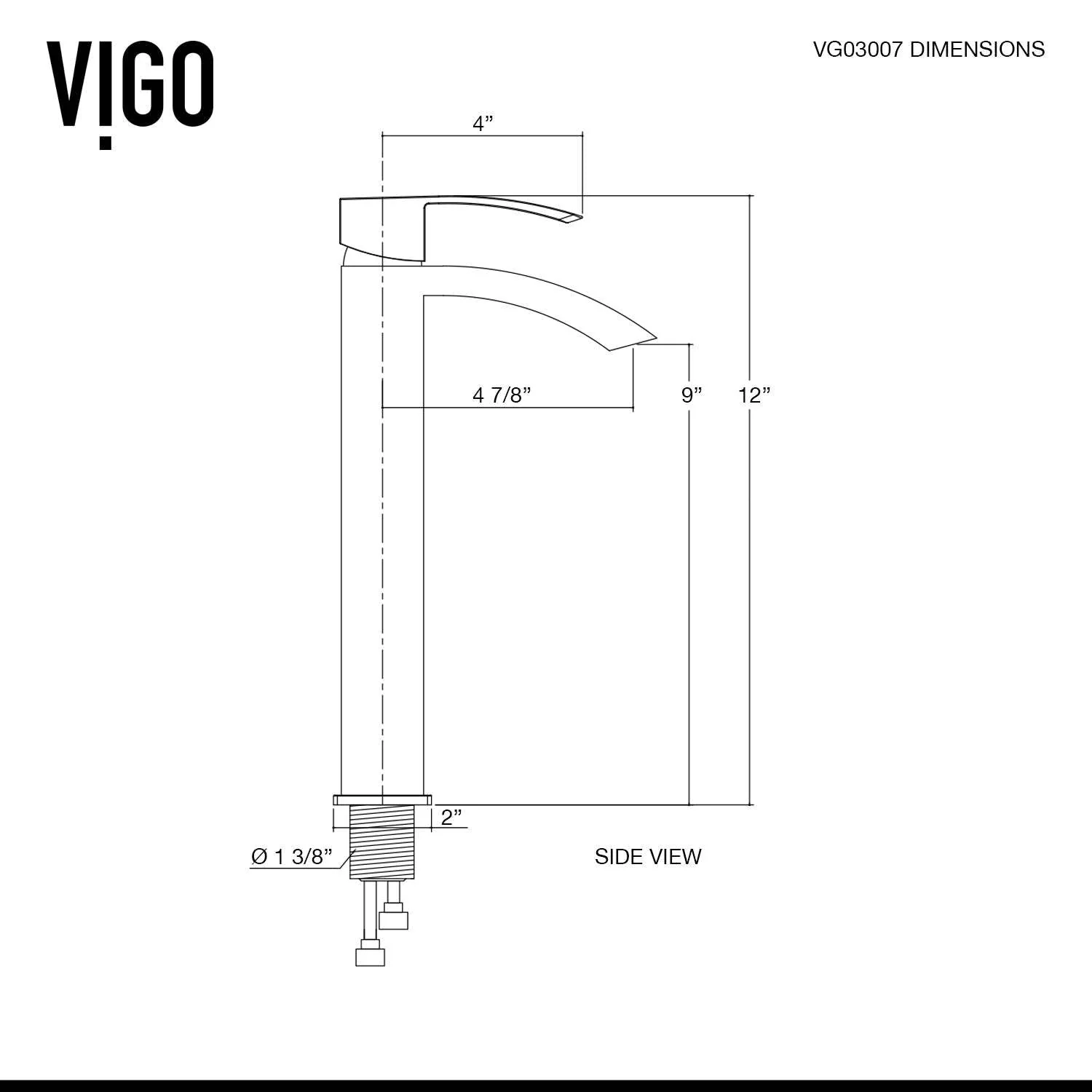 Duris Single Handle Single-Hole Bathroom Vessel Faucet - Image 34