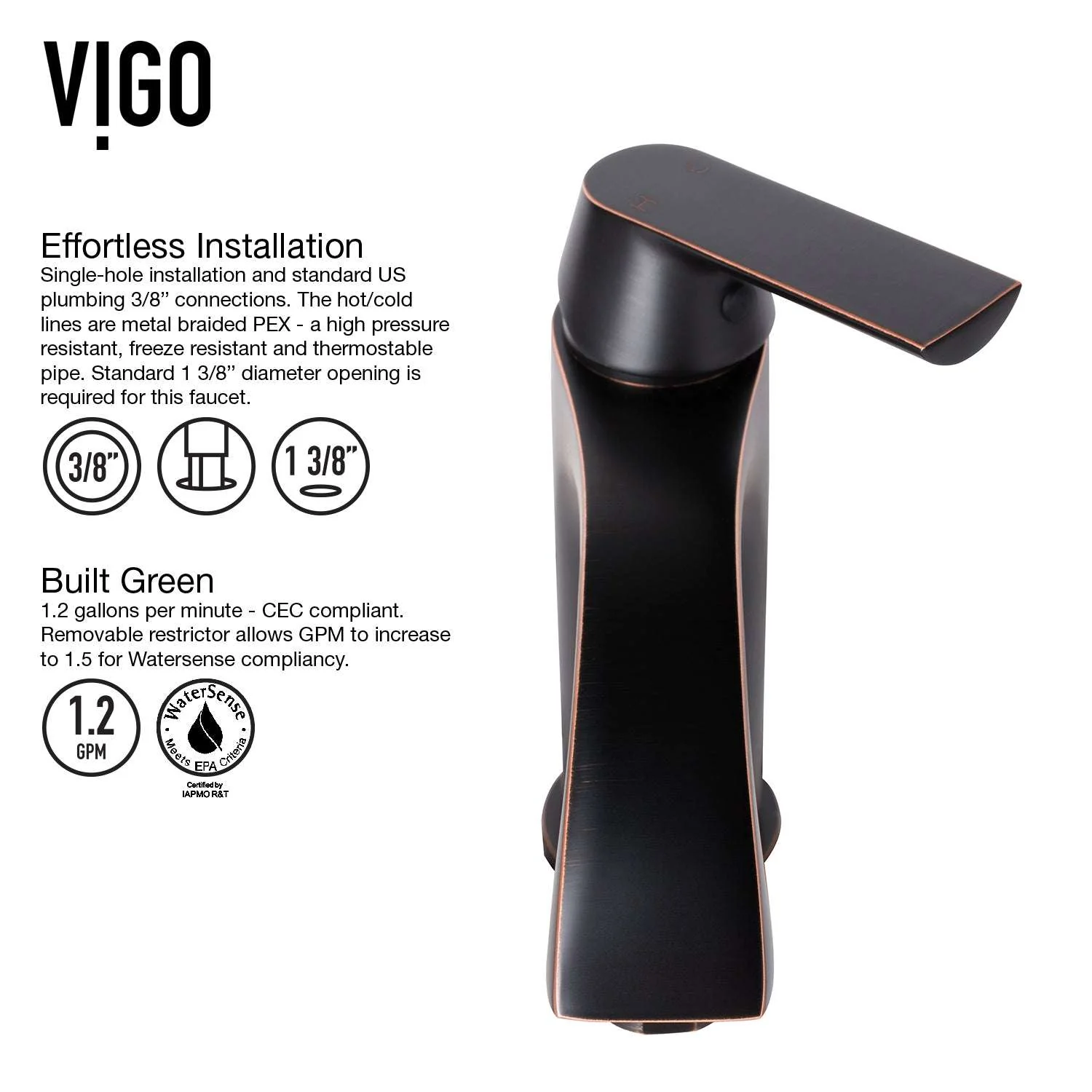Linus Vessel Sink Faucet - Image 10