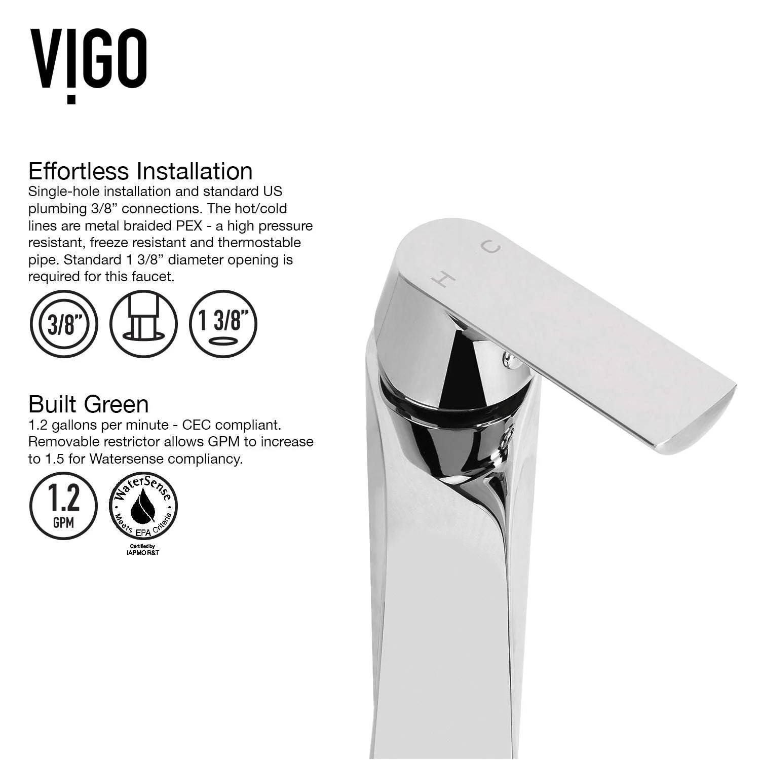 Linus Vessel Sink Faucet - Image 32
