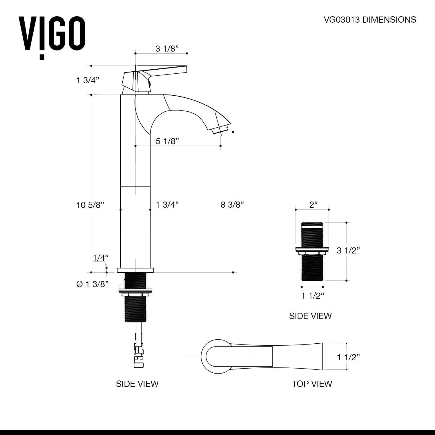 Linus Vessel Sink Faucet - Image 36
