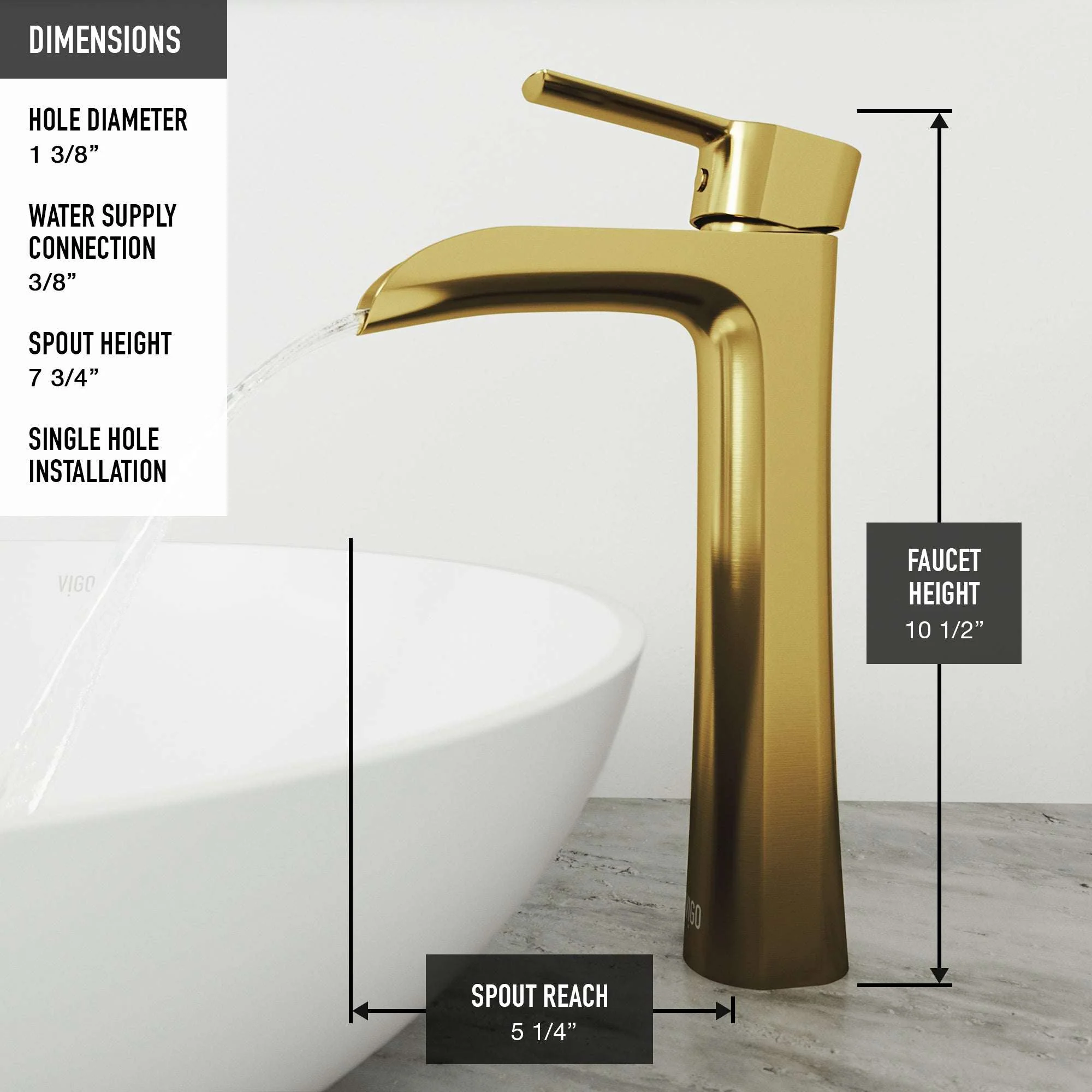 Paloma Vessel Sink Faucet - Image 41