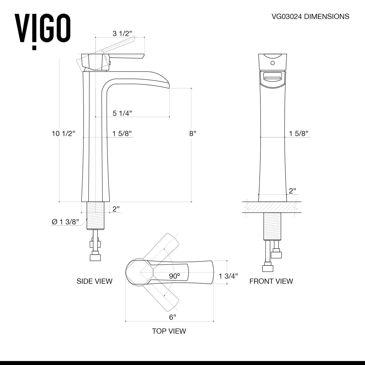 Paloma Vessel Sink Faucet - Image 57