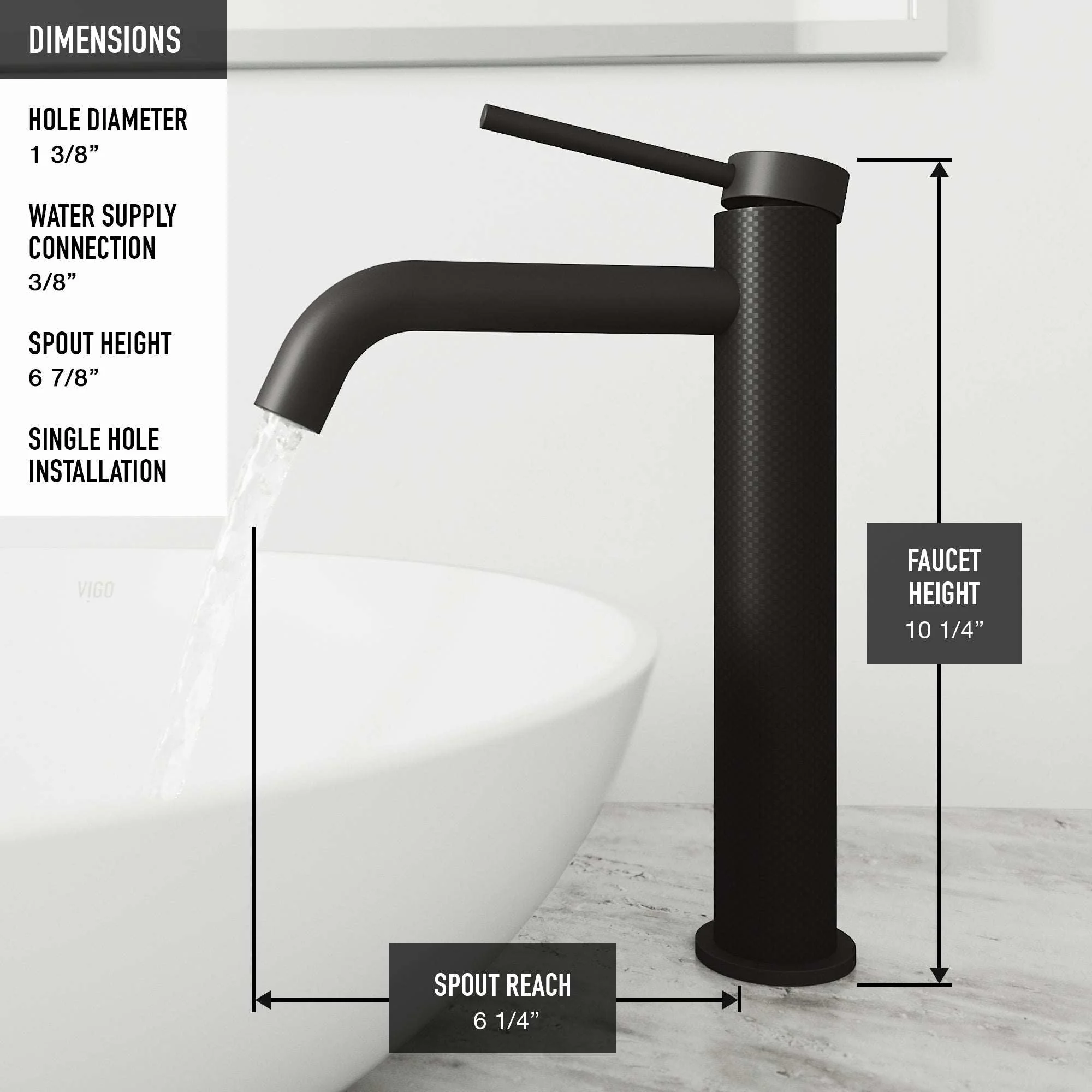 Madison Vessel Sink Faucet - Image 30