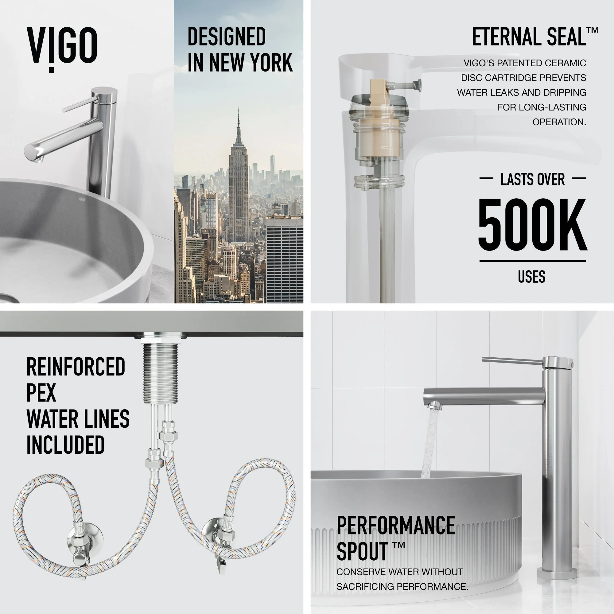 Jewel Vessel Sink Faucet - Image 29
