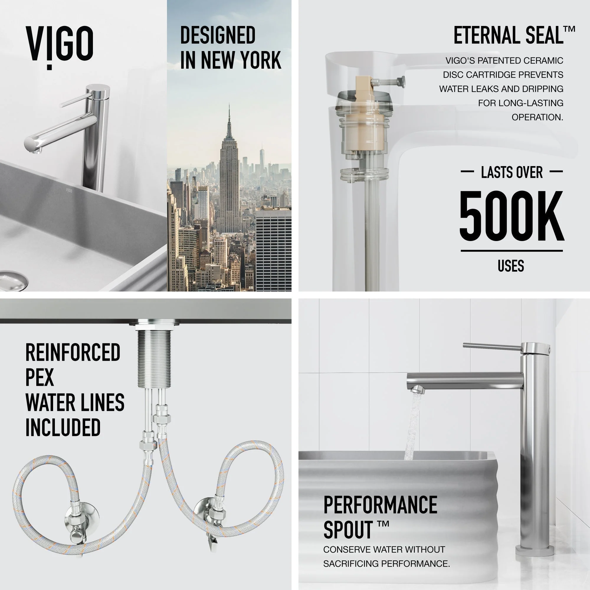 Jewel Vessel Sink Faucet - Image 41