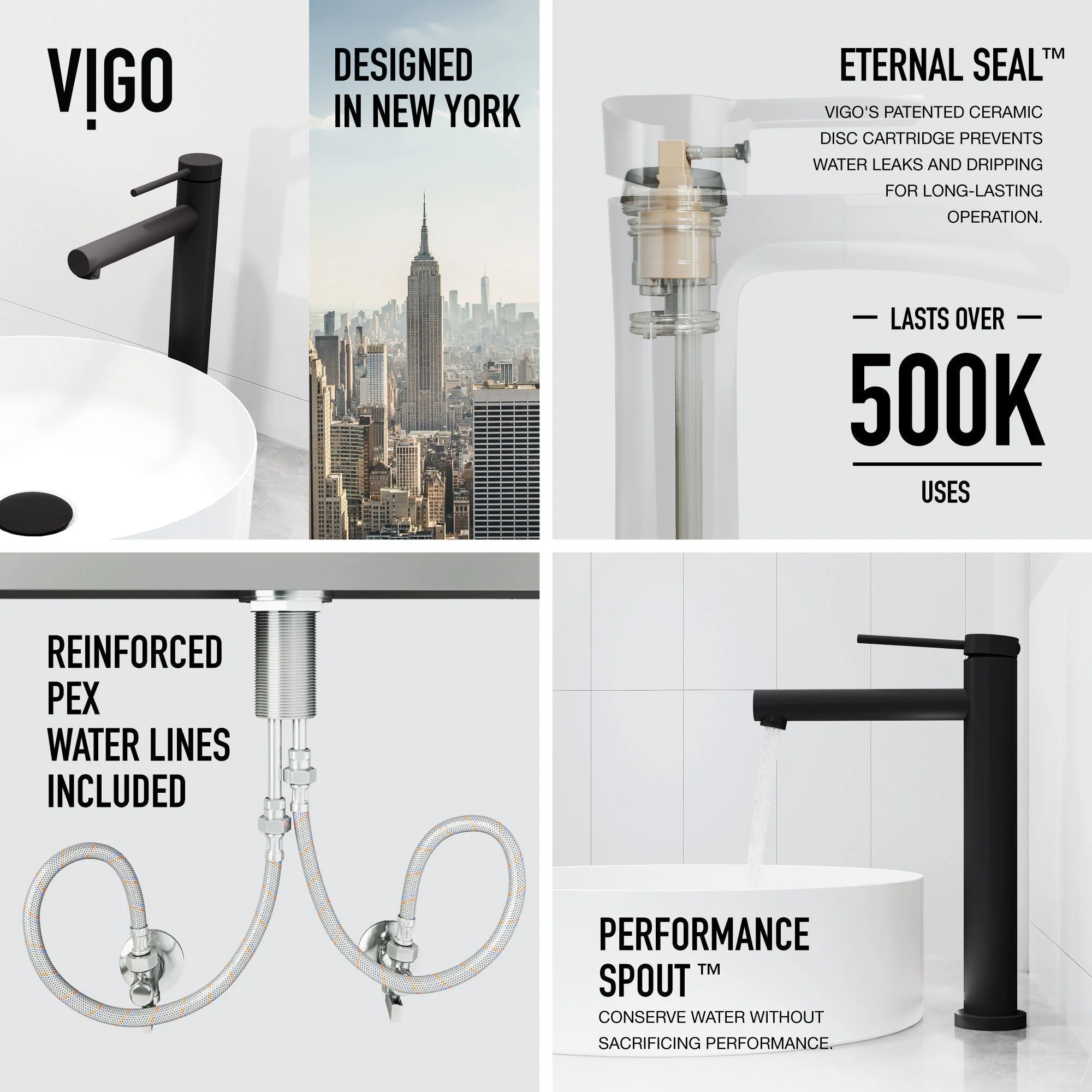 Jewel Vessel Sink Faucet - Image 5