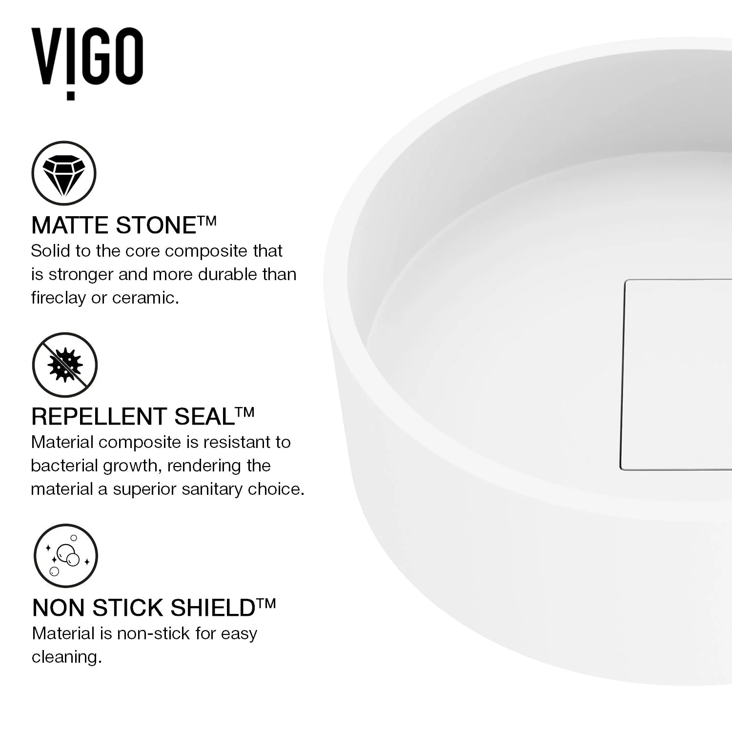 Bryant Matte Stone™ Vessel Bathroom Sink - Image 24