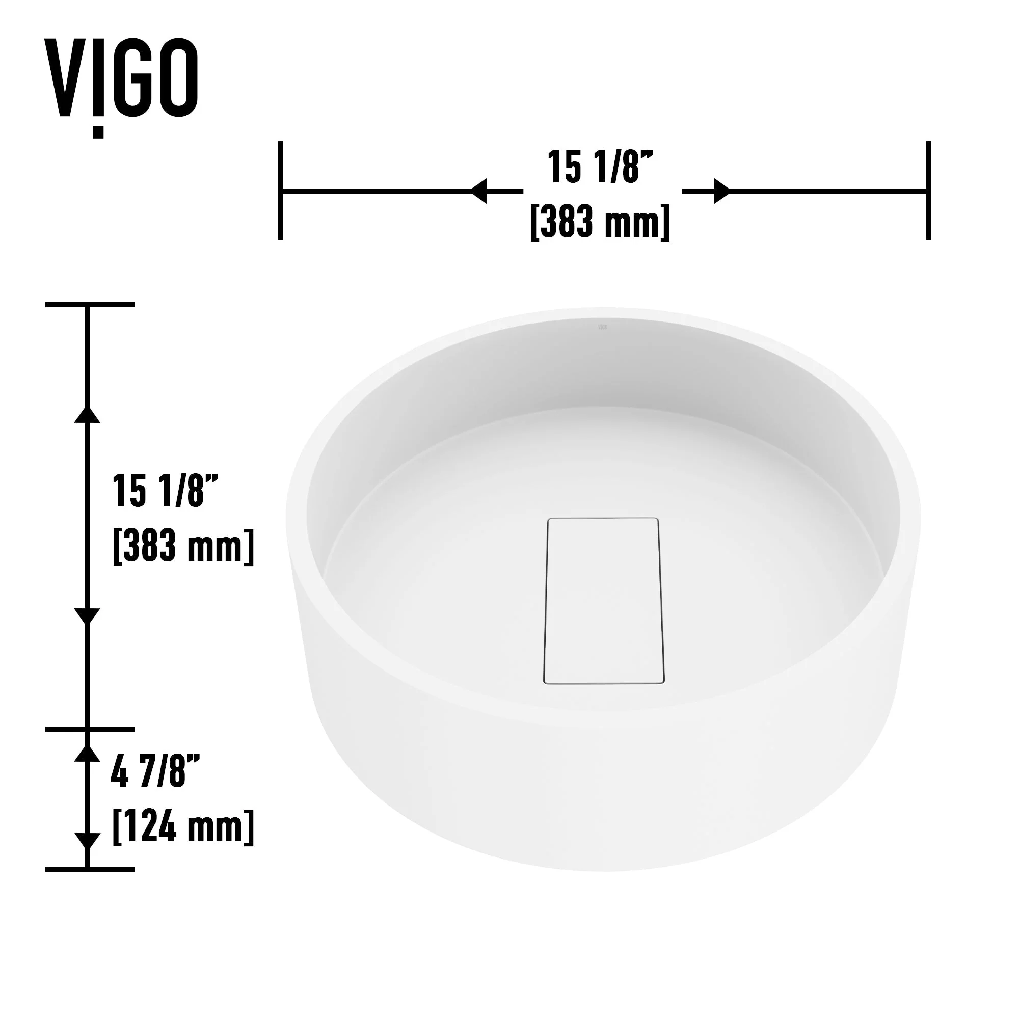 Bryant Matte Stone™ Vessel Bathroom Sink - Image 26