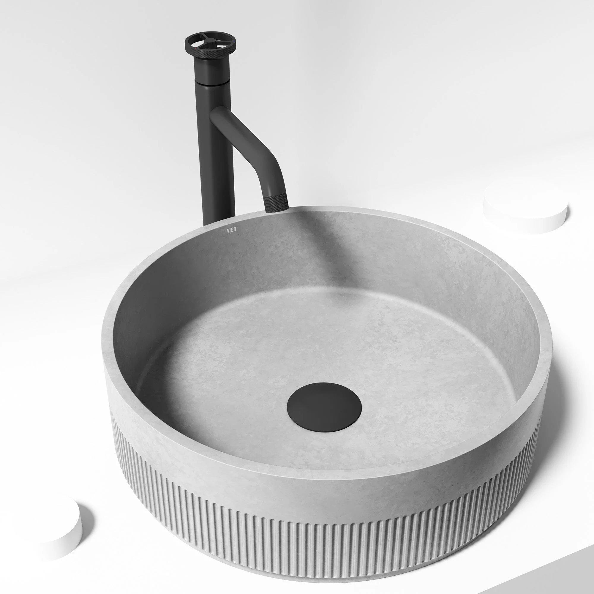 Cypress Concreto™ Stone Vessel Sink - Image 12