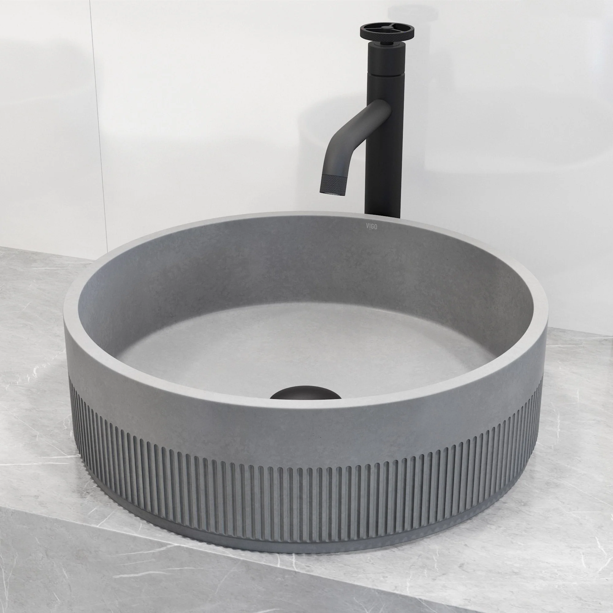 Cypress Concreto™ Stone Vessel Sink - Image 5