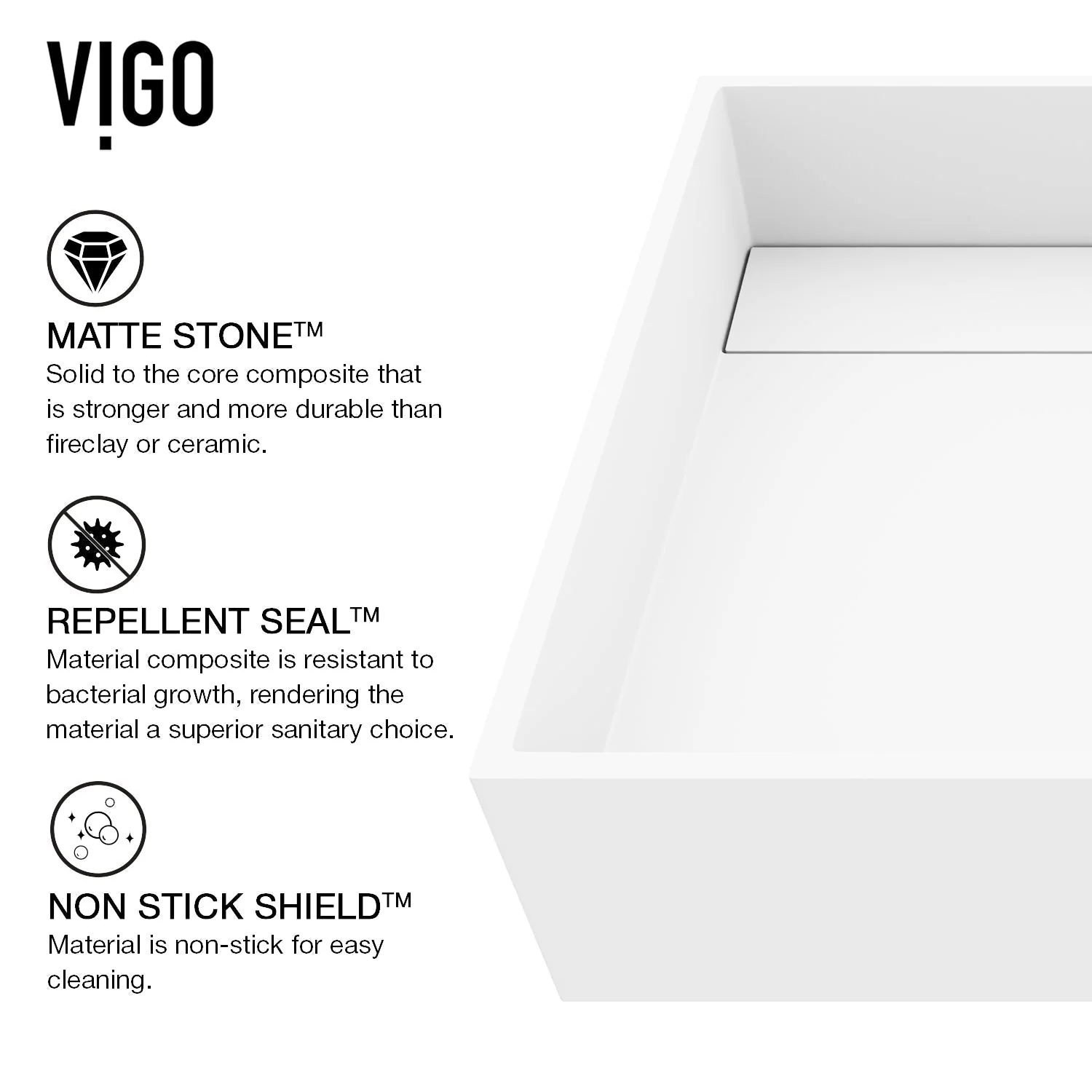 Montauk Matte Stone™ Vessel Bathroom Sink - Image 16