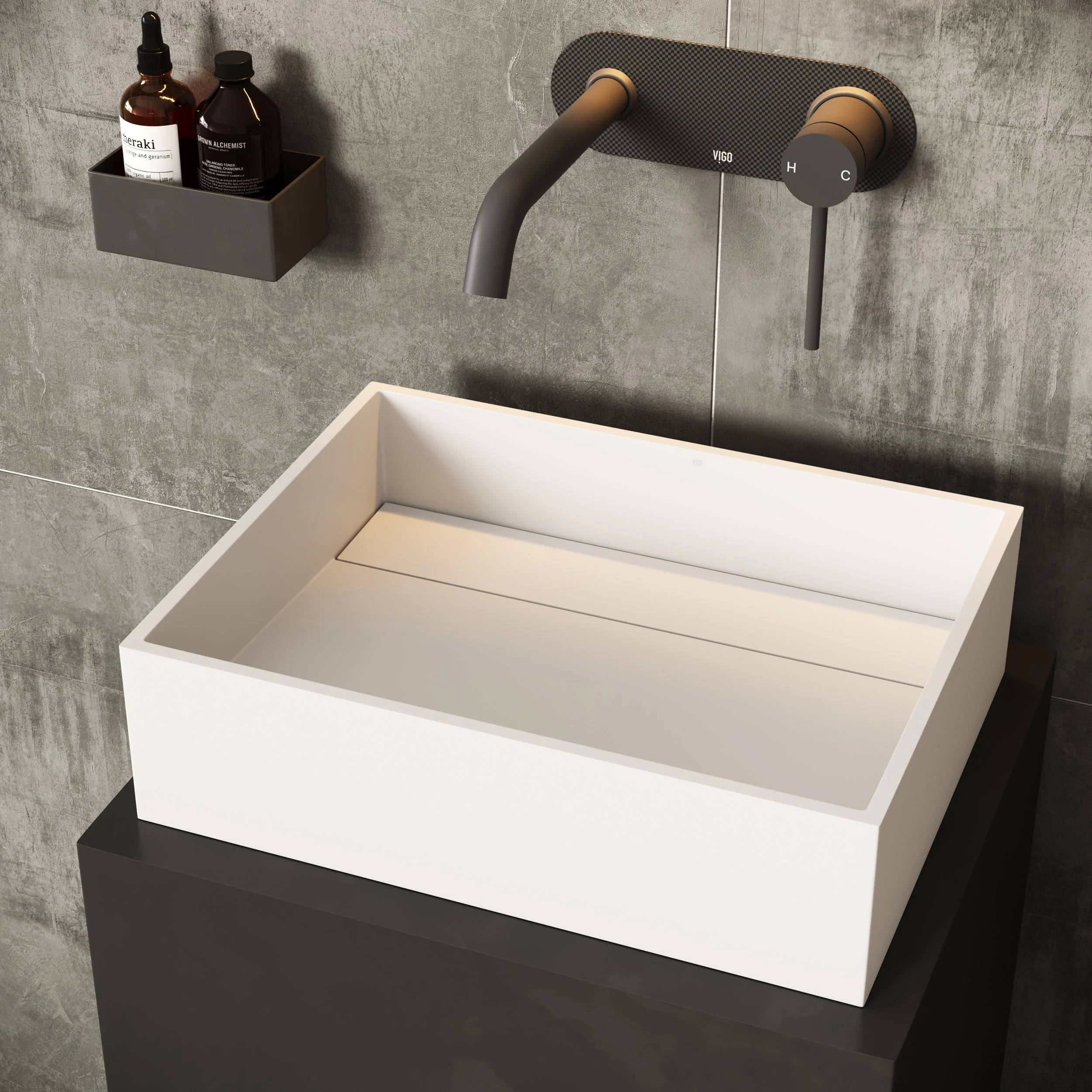 Montauk Matte Stone™ Vessel Bathroom Sink - Image 20