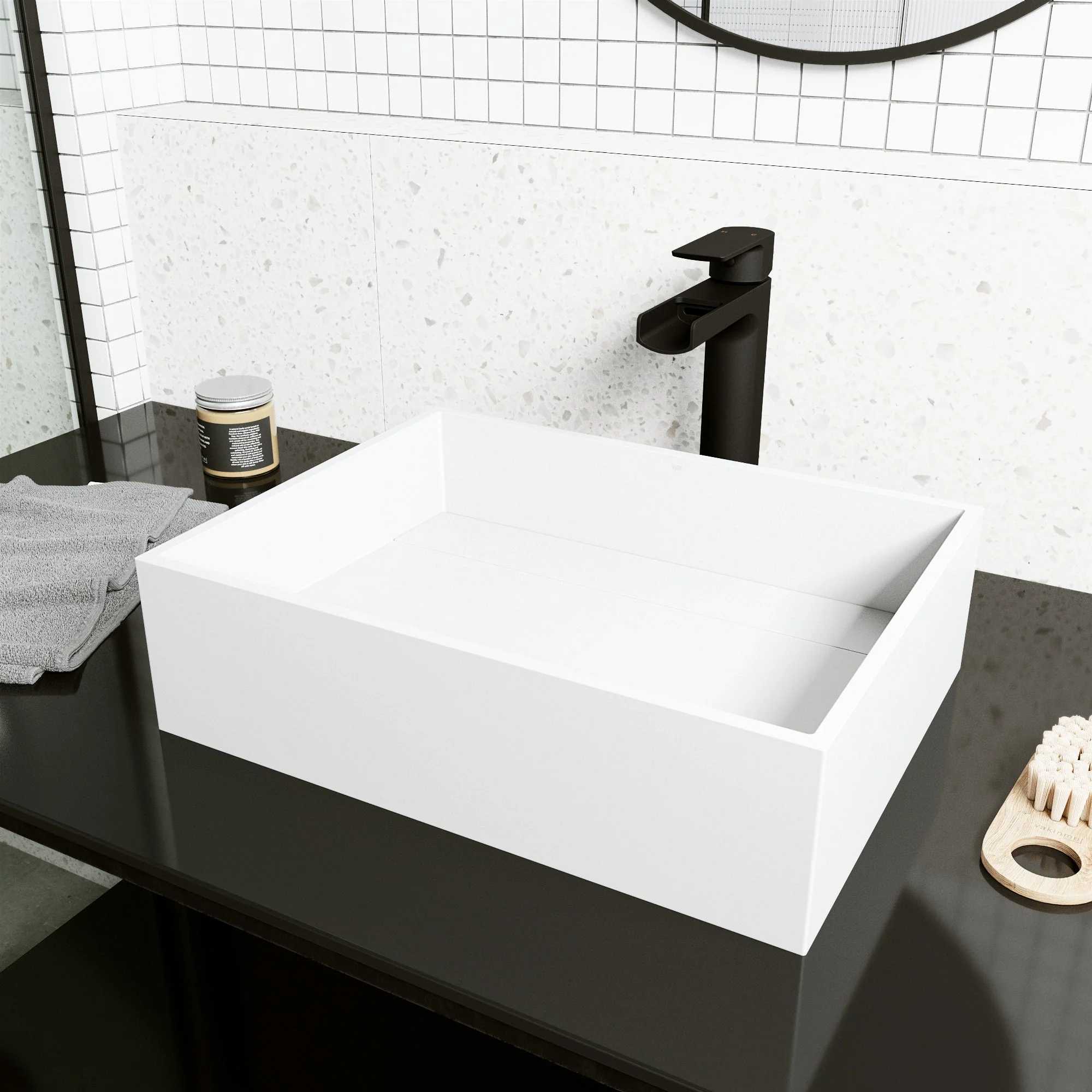 Montauk Matte Stone™ Vessel Bathroom Sink - Image 21