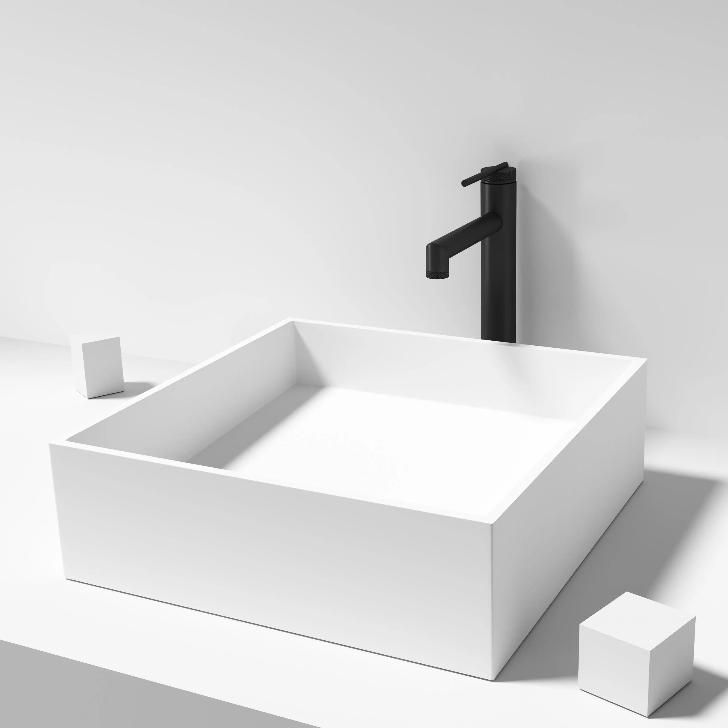 Montauk Matte Stone™ Vessel Bathroom Sink - Image 3