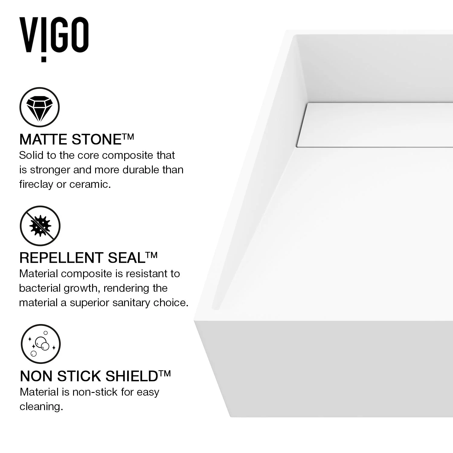 Starr Matte Stone™ Vessel Bathroom Sink - Image 14
