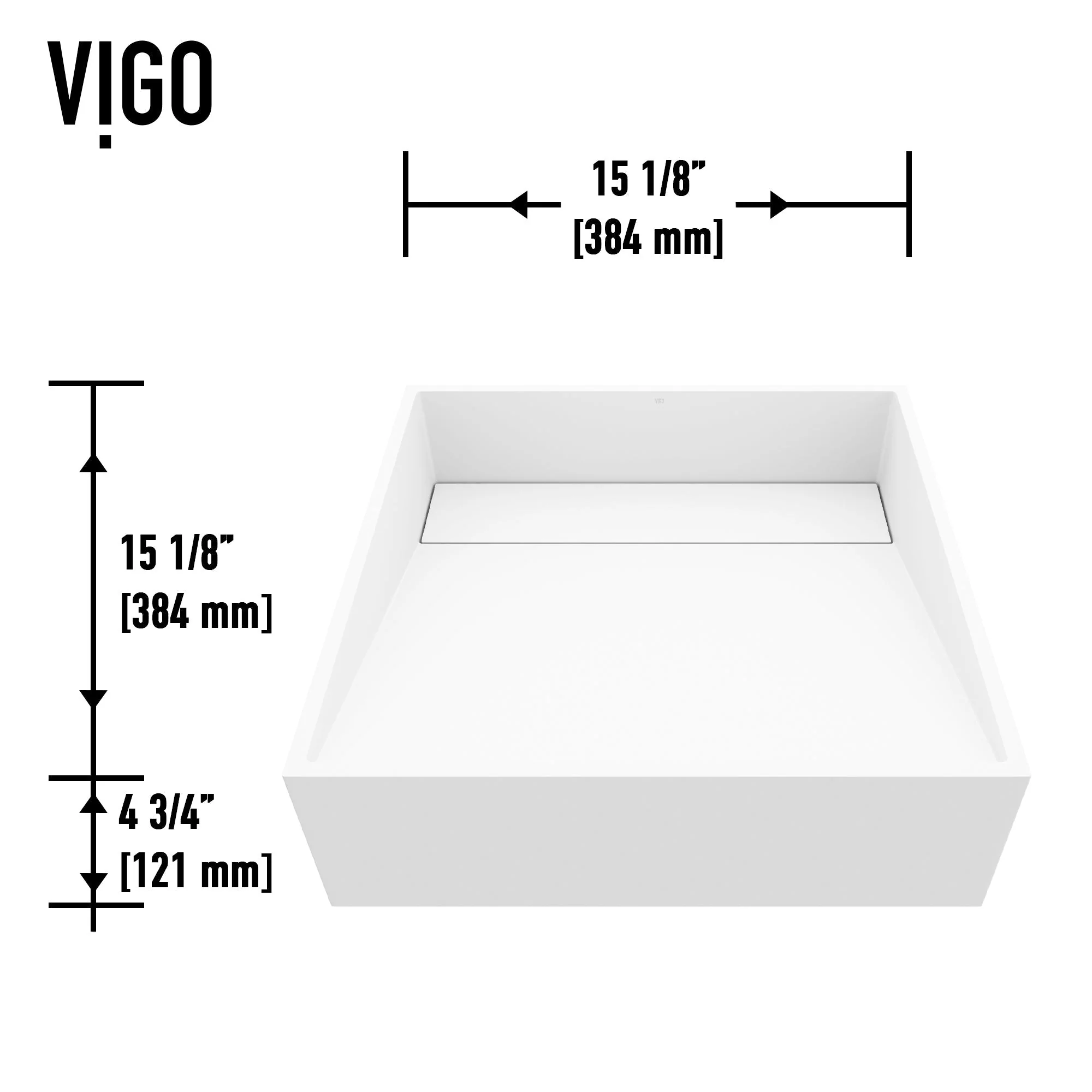 Starr Matte Stone™ Vessel Bathroom Sink - Image 16