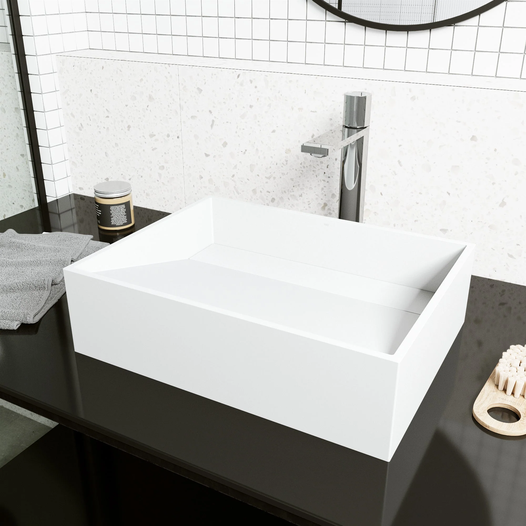 Starr Matte Stone™ Vessel Bathroom Sink - Image 19