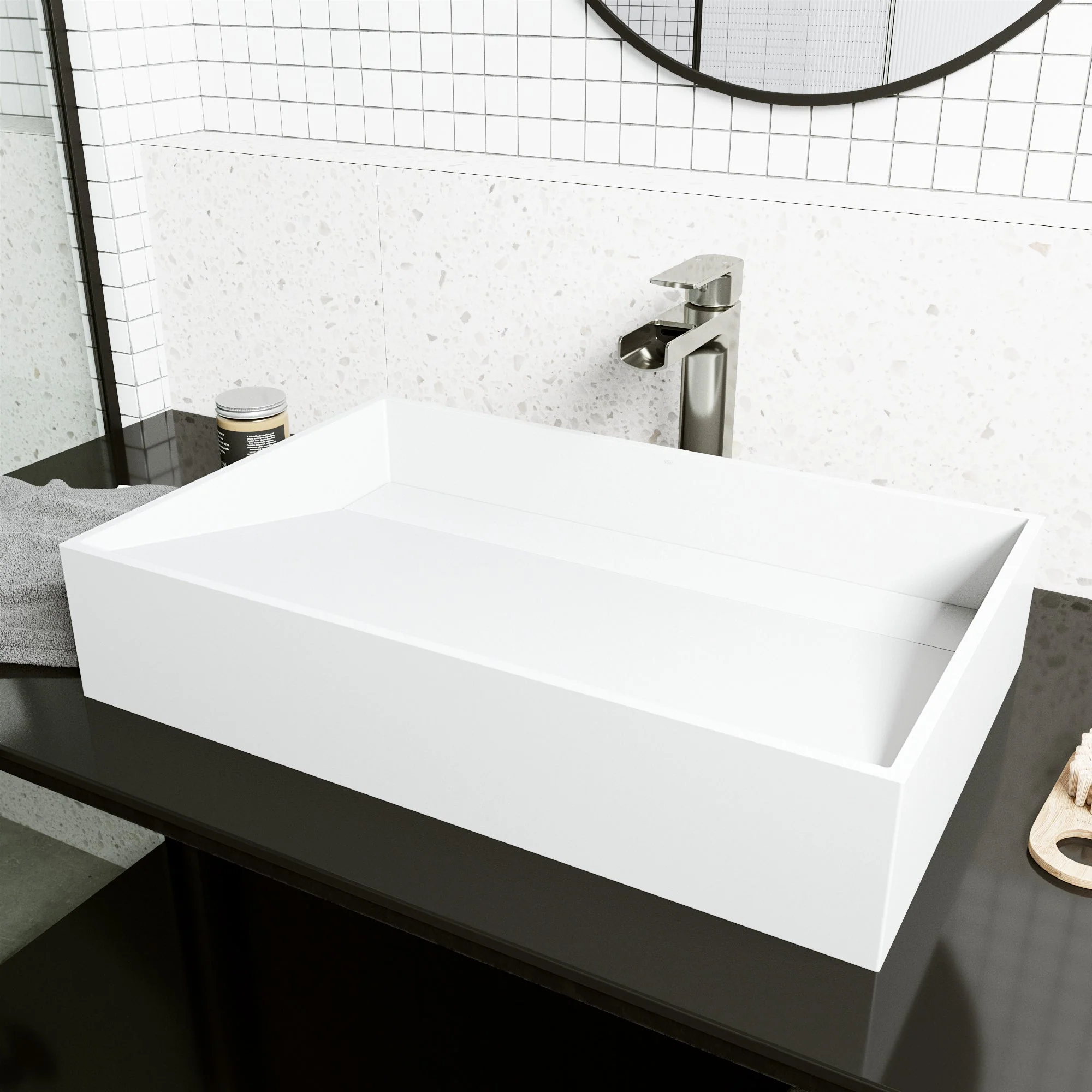 Starr Matte Stone™ Vessel Bathroom Sink - Image 27