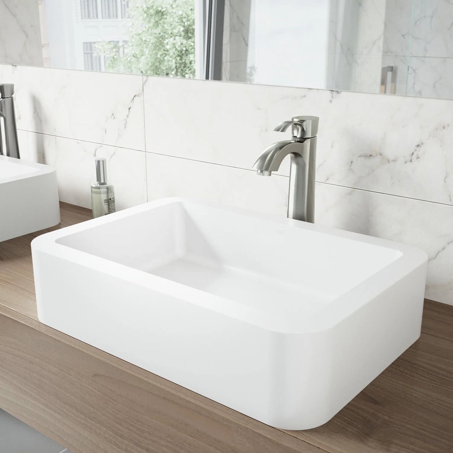 Elan Matte Stone™ Vessel Bathroom Sink - Image 5