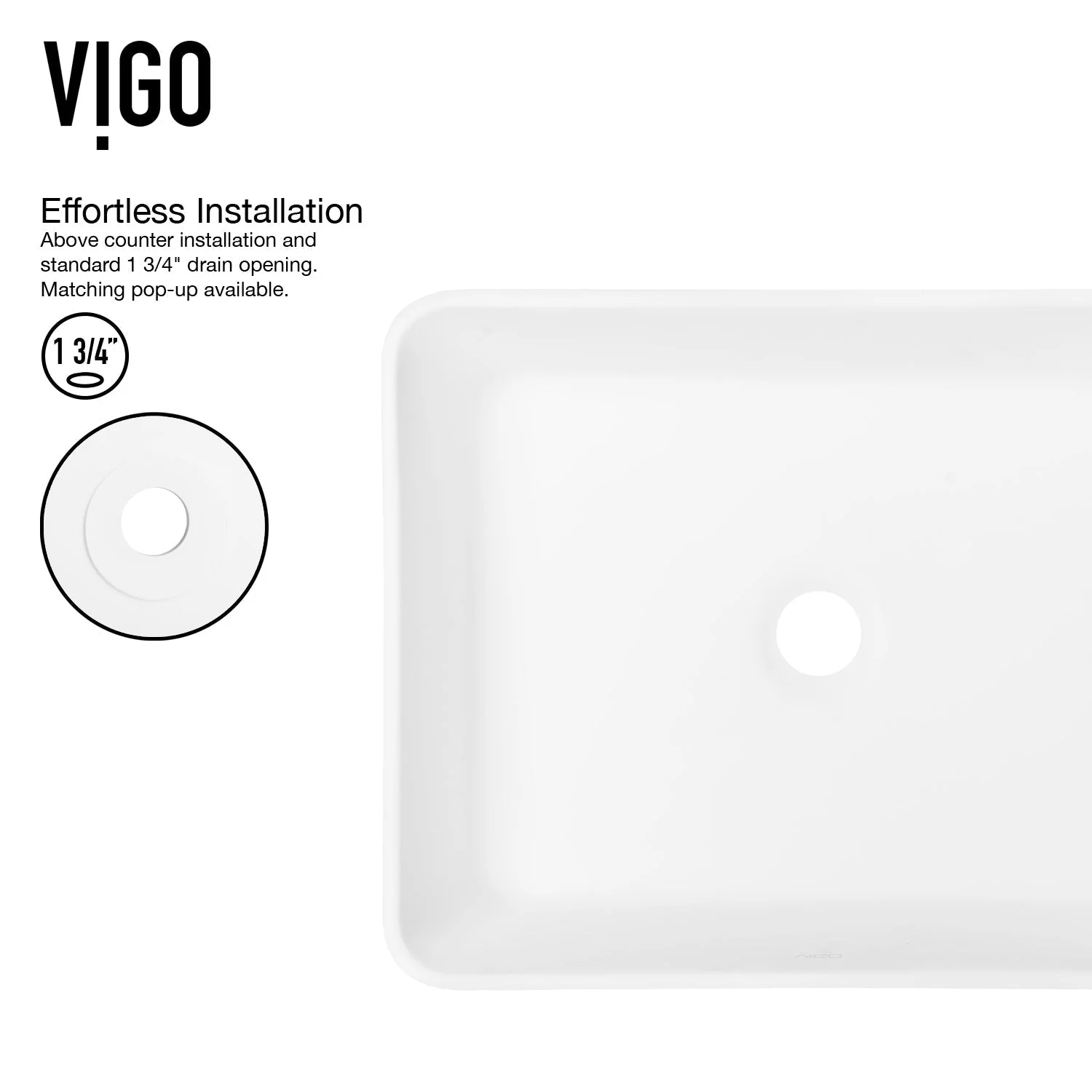 Elan Marigold Matte Stone™ Vessel Bathroom Sink - Image 8