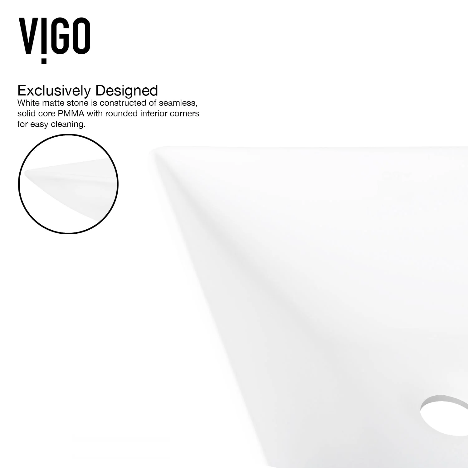 Elan Hibiscus Matte Stone™ Vessel Bathroom Sink - Image 10