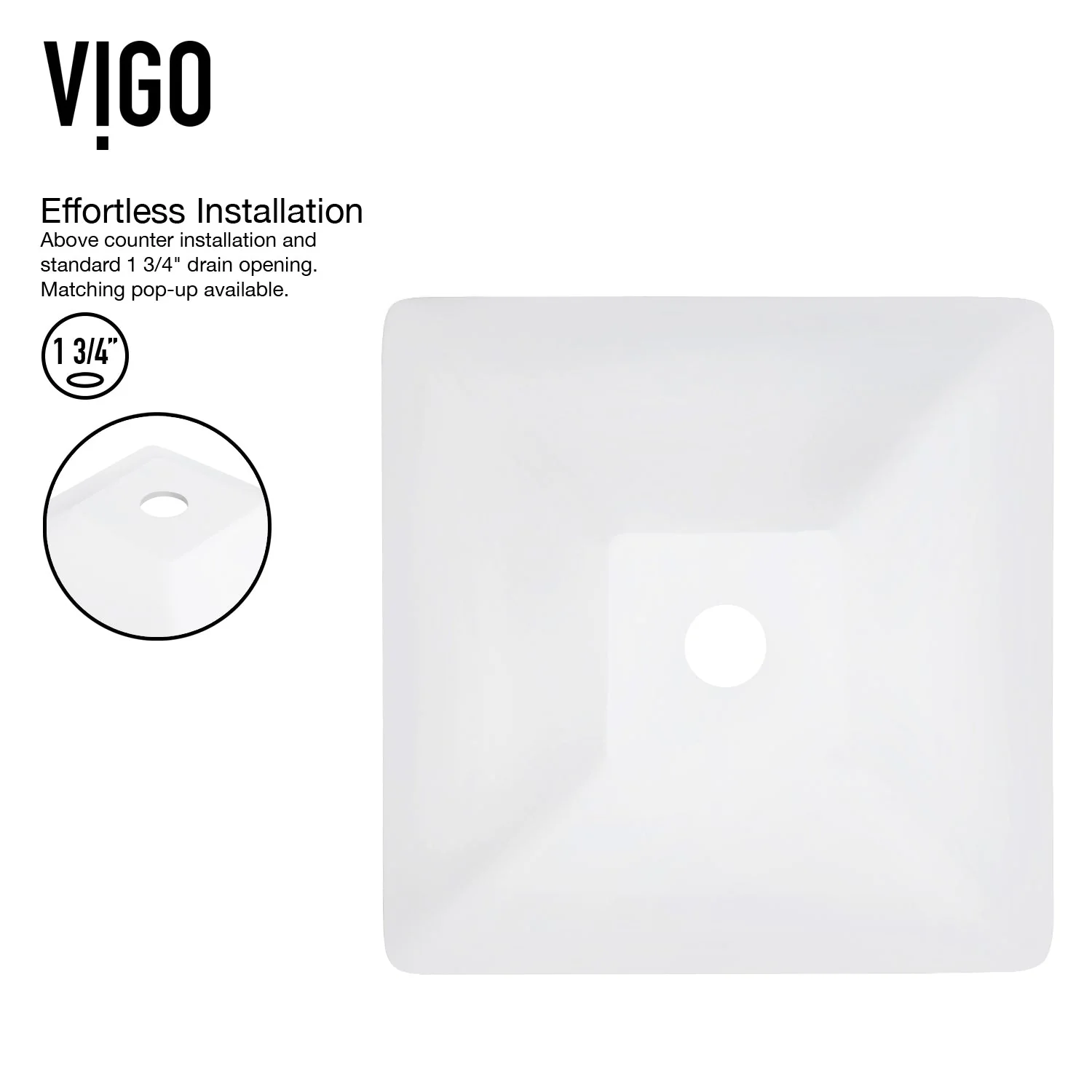 Elan Hibiscus Matte Stone™ Vessel Bathroom Sink - Image 8