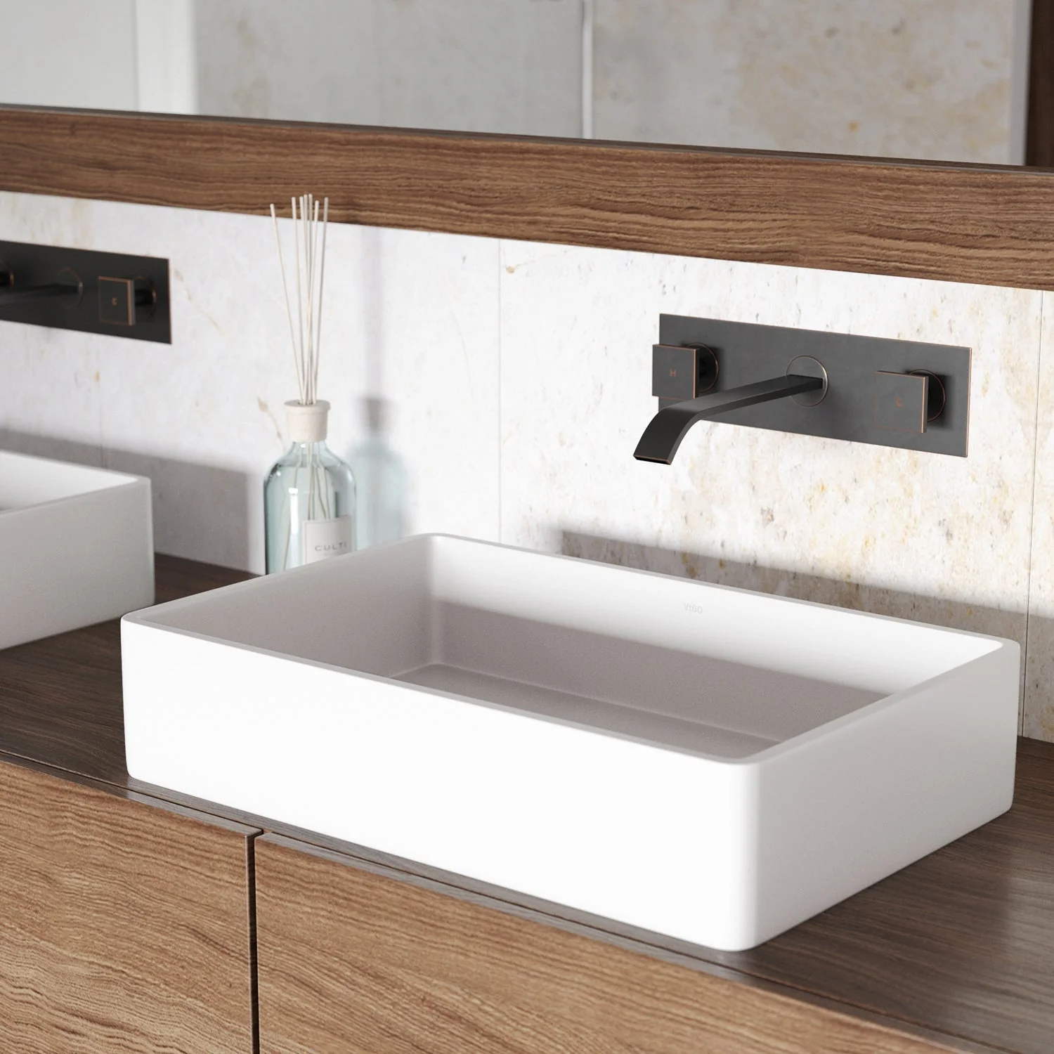 Magnolia Matte Stone™ Vessel Bathroom Sink - Image 5