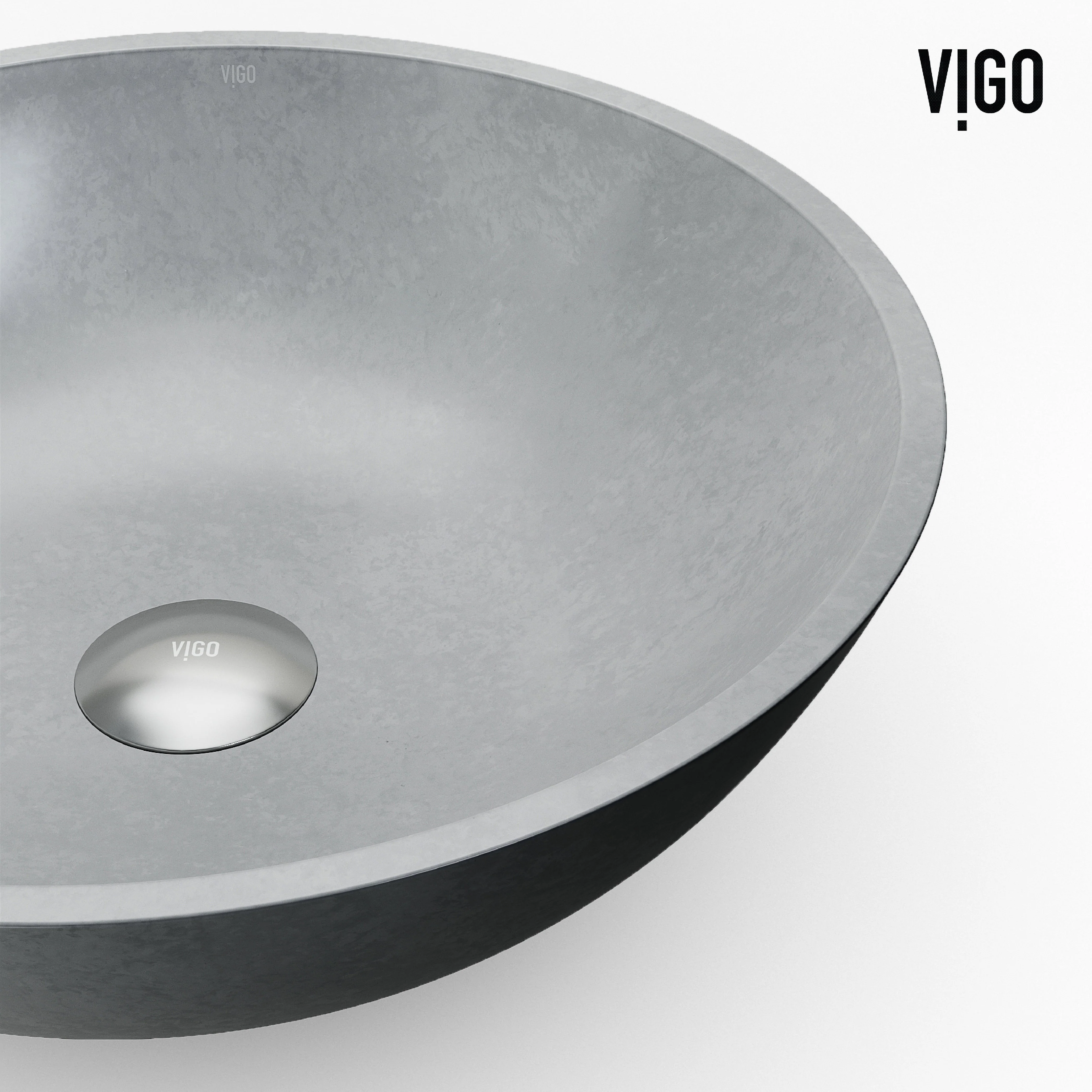 Giovanni Round Concreto Stone™ Vessel Sink - Image 10