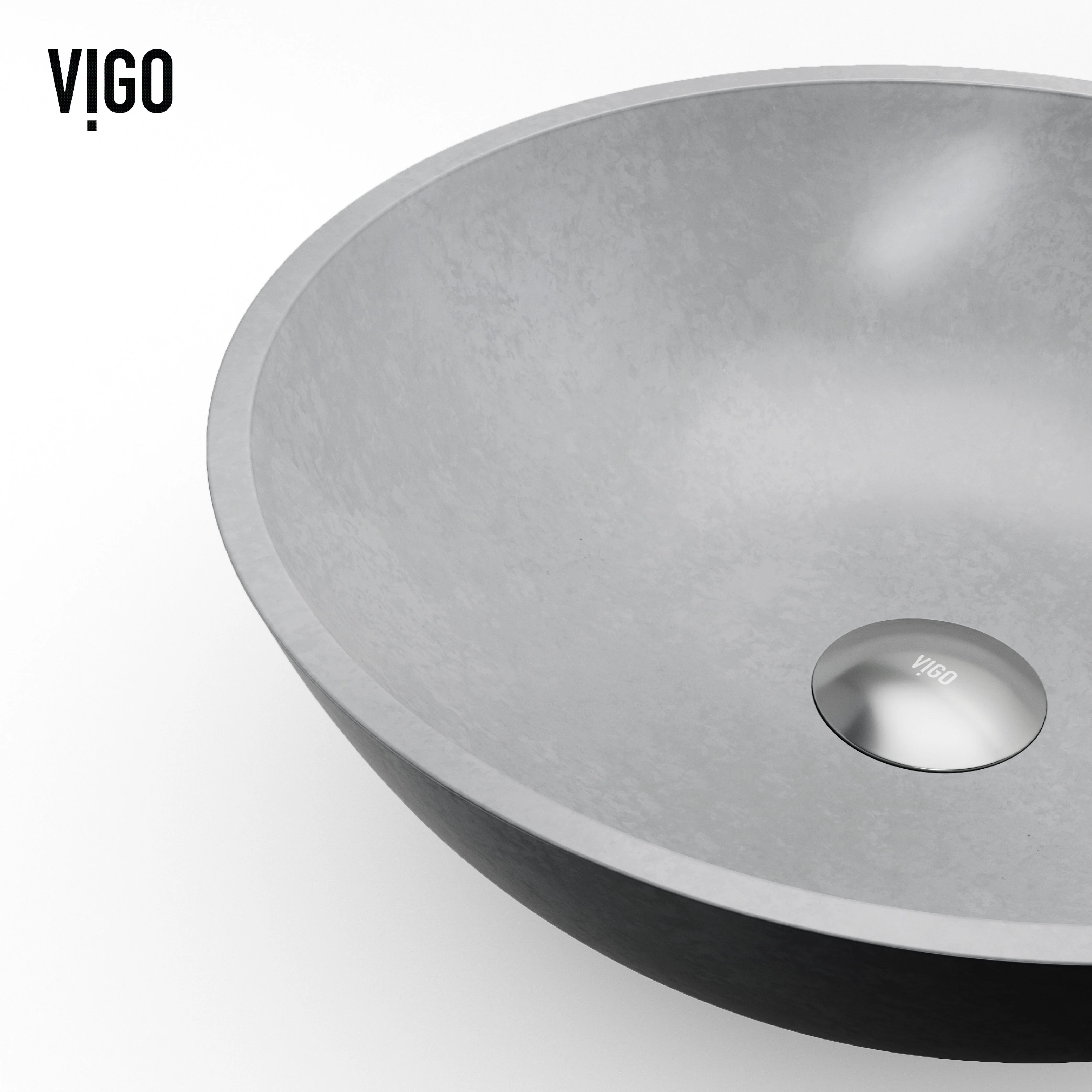 Giovanni Round Concreto Stone™ Vessel Sink - Image 11