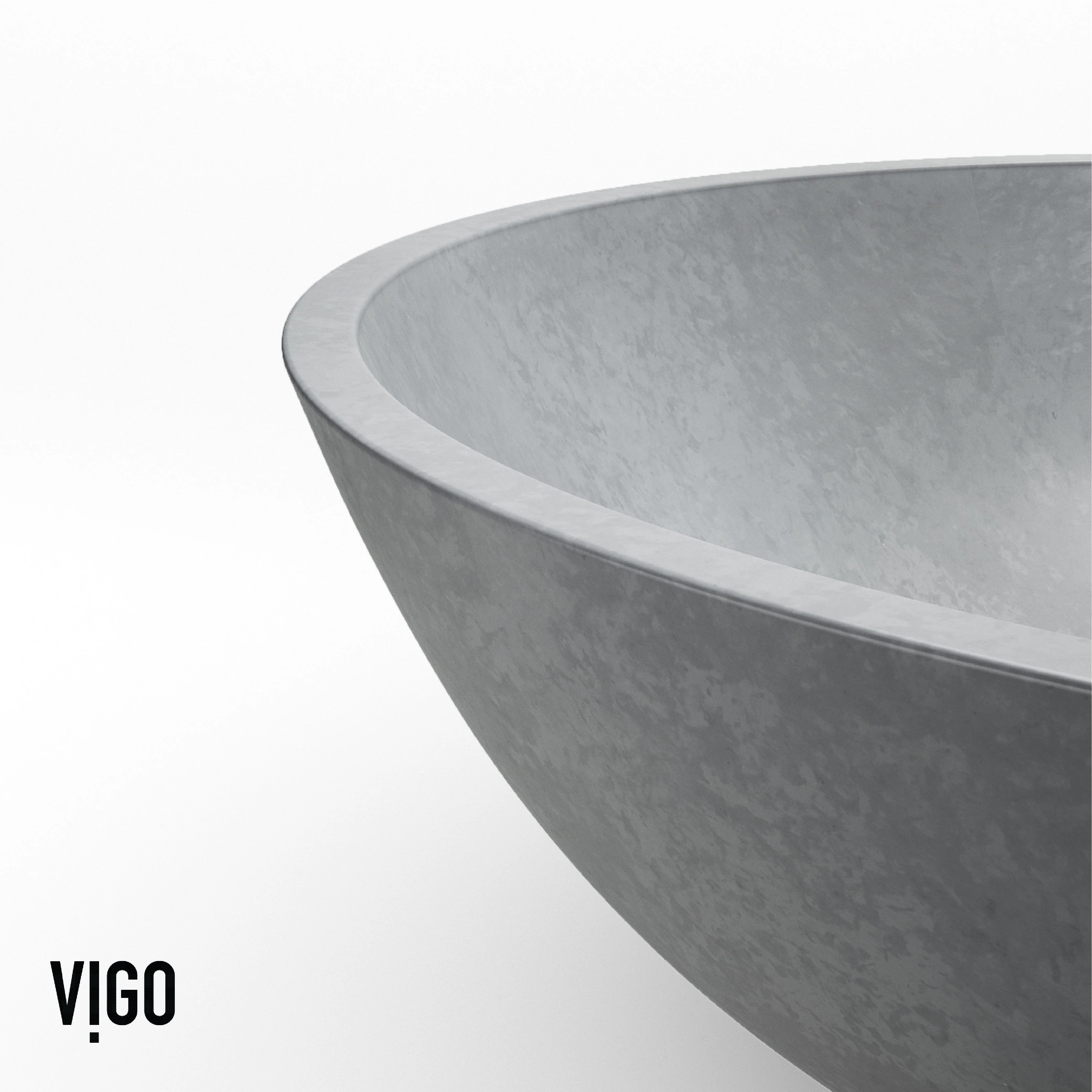 Giovanni Round Concreto Stone™ Vessel Sink - Image 12