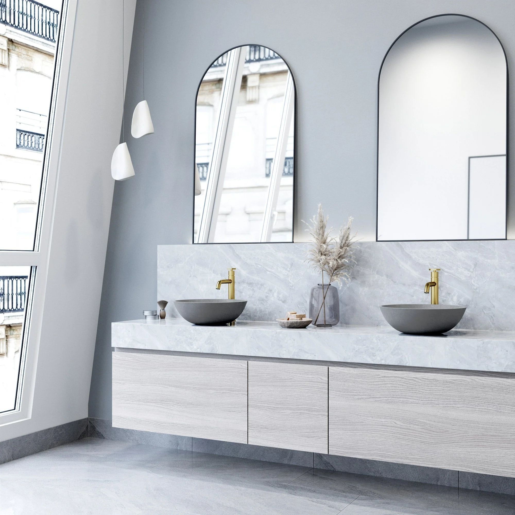 Giovanni Round Concreto Stone™ Vessel Sink - Image 5