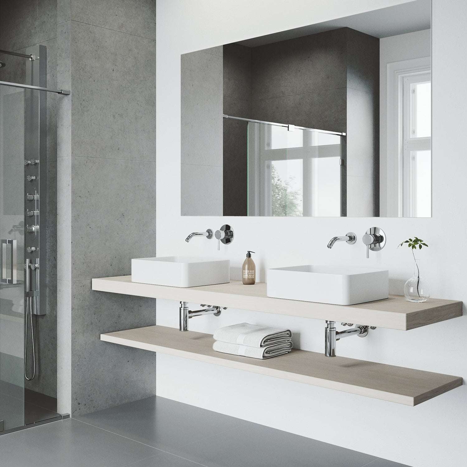 Noma Olus Wall Mount Bathroom Faucet - Image 17
