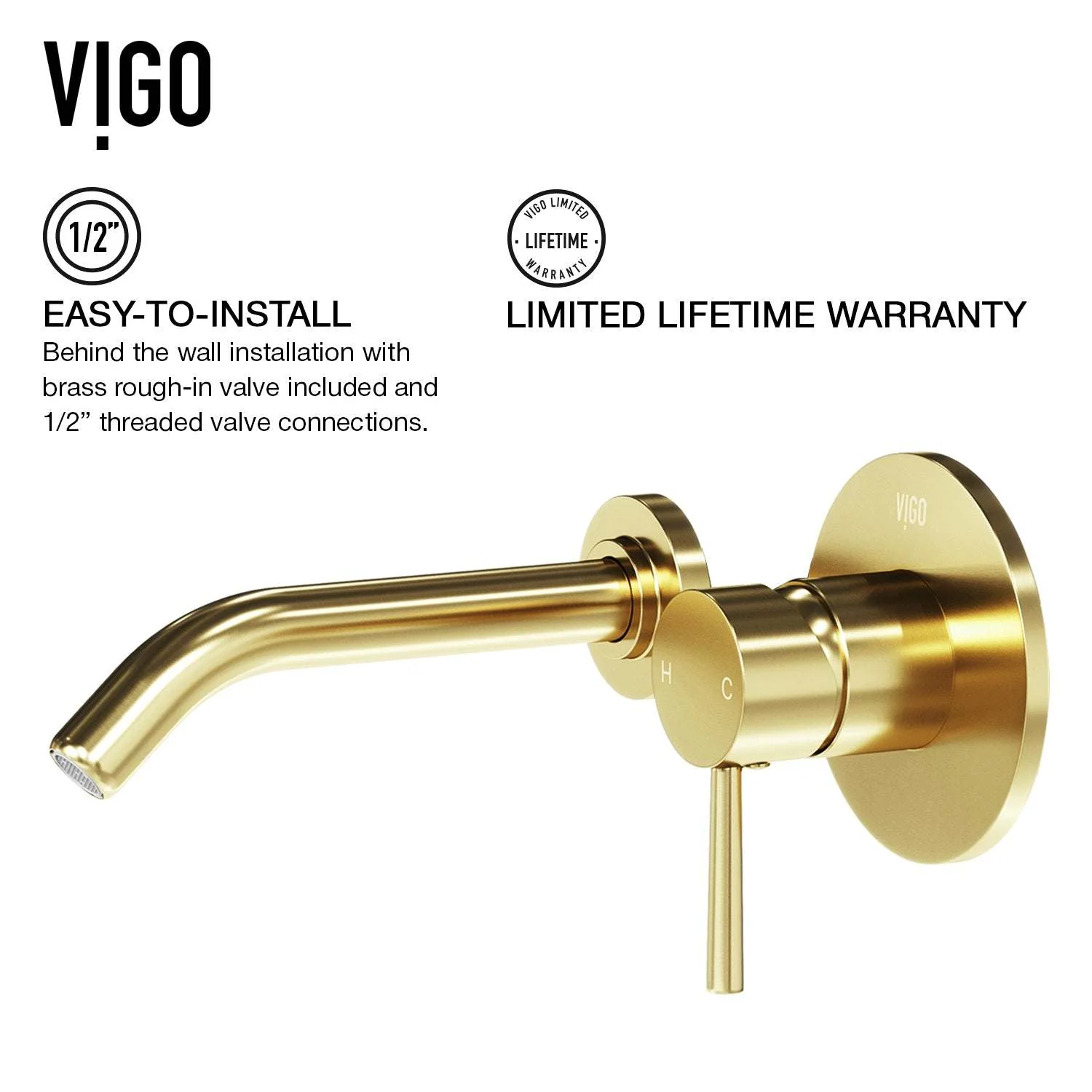 Noma Olus Wall Mount Bathroom Faucet - Image 30