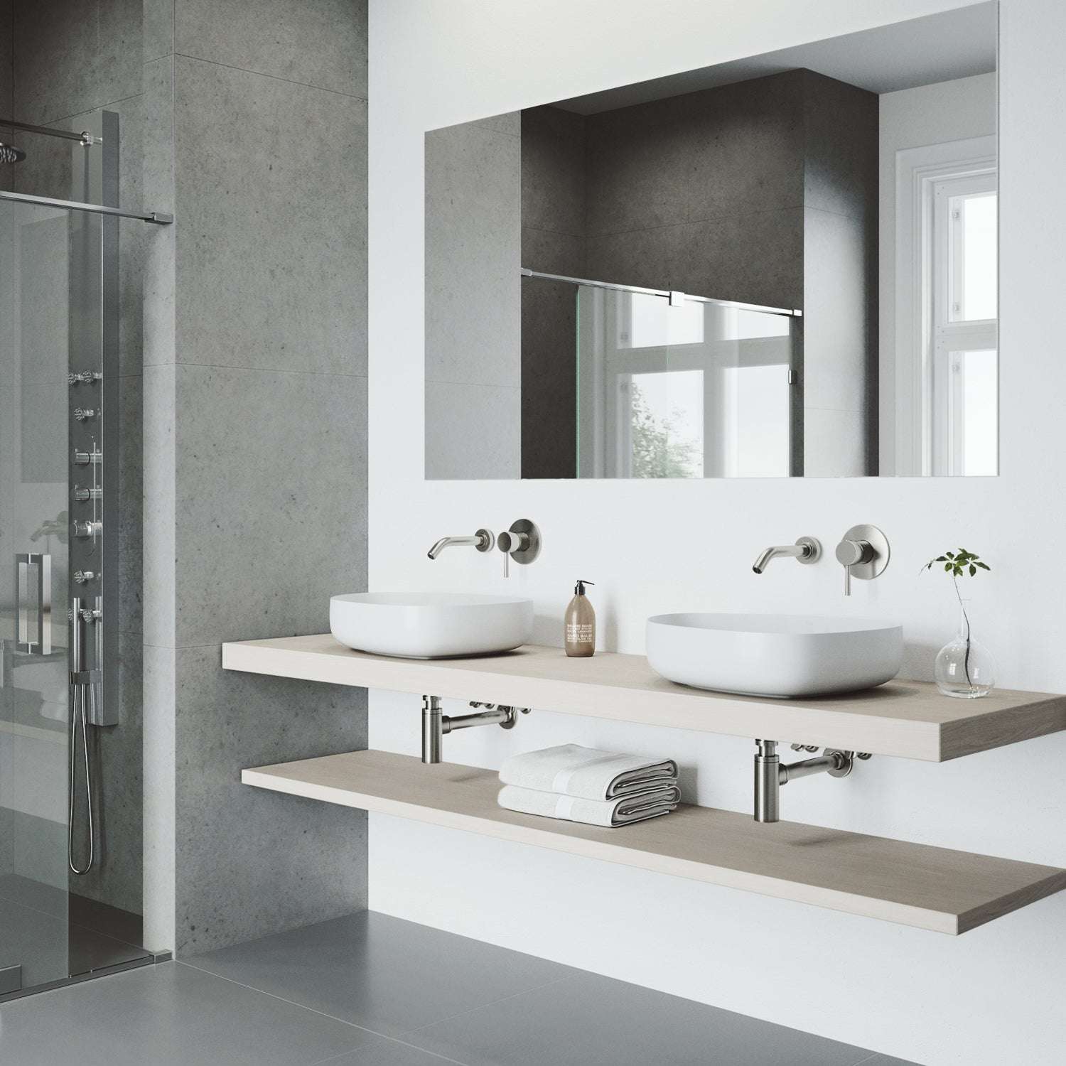 Noma Olus Wall Mount Bathroom Faucet - Image 5