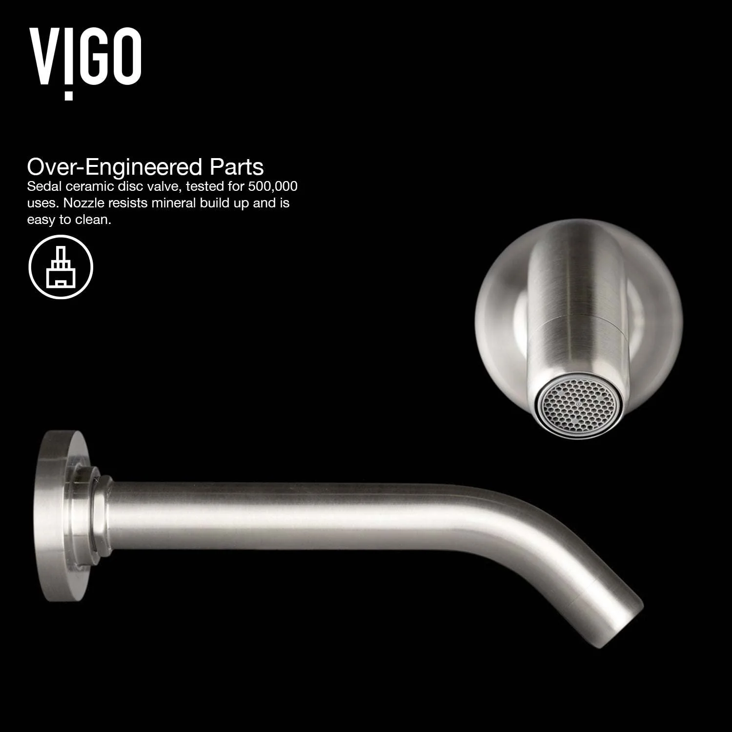 Noma Olus Wall Mount Bathroom Faucet - Image 9