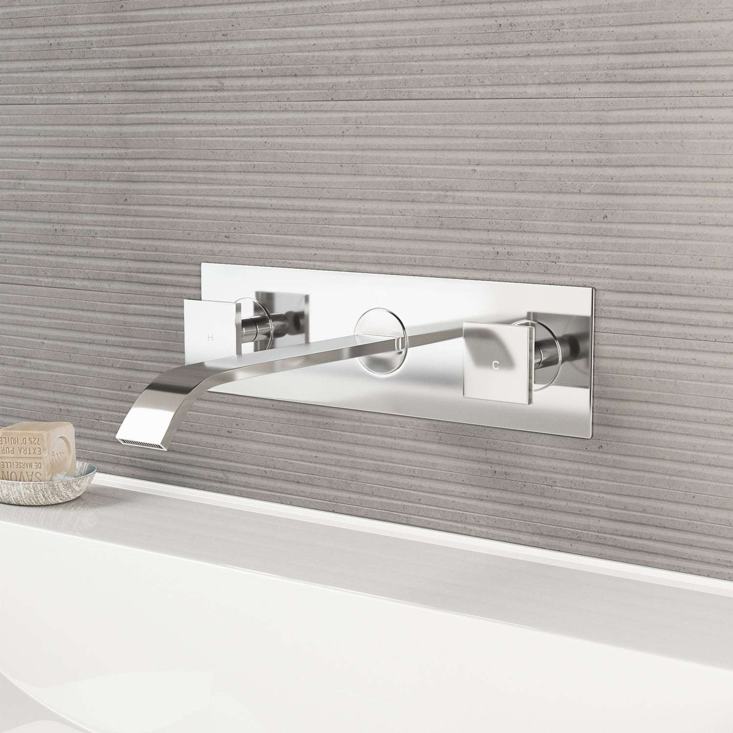 Satro Wall Mount Bathroom Faucet - Image 12