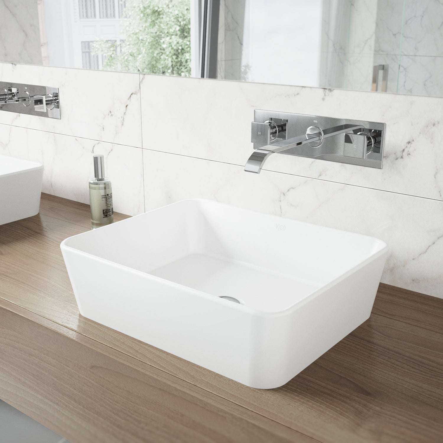 Satro Wall Mount Bathroom Faucet - Image 15