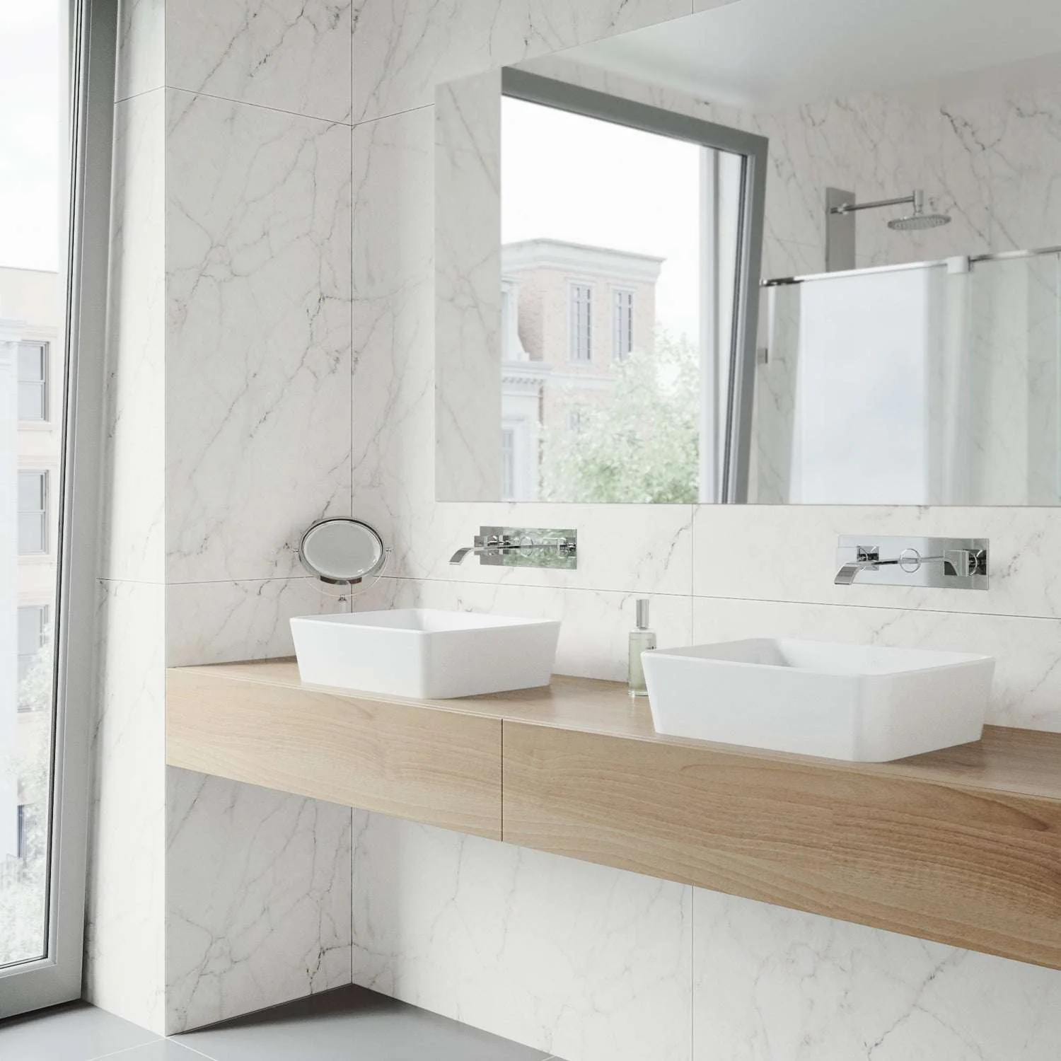 Satro Wall Mount Bathroom Faucet - Image 16