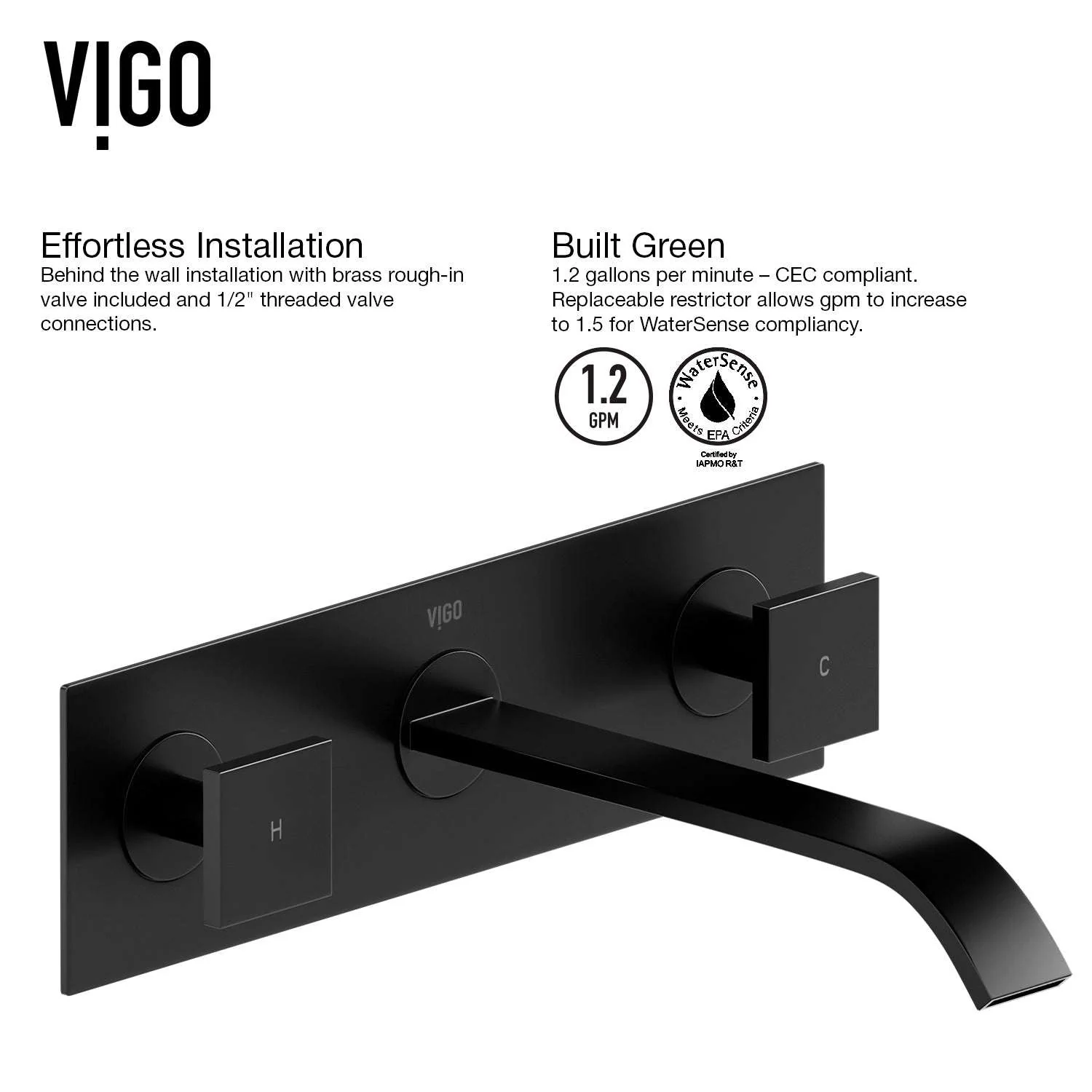 Satro Wall Mount Bathroom Faucet - Image 39
