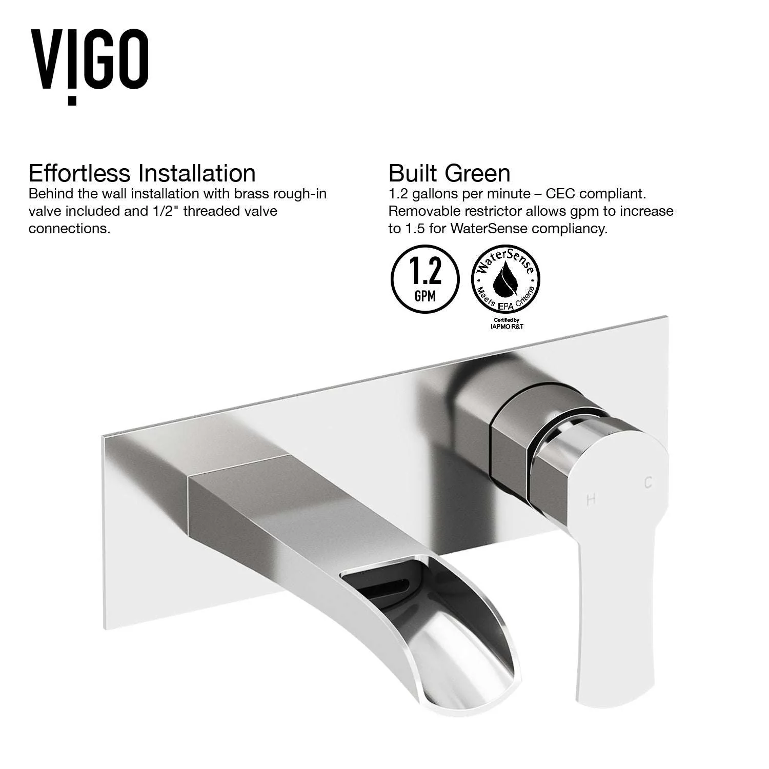 Paloma Wall Mount Bathroom Faucet - Image 15